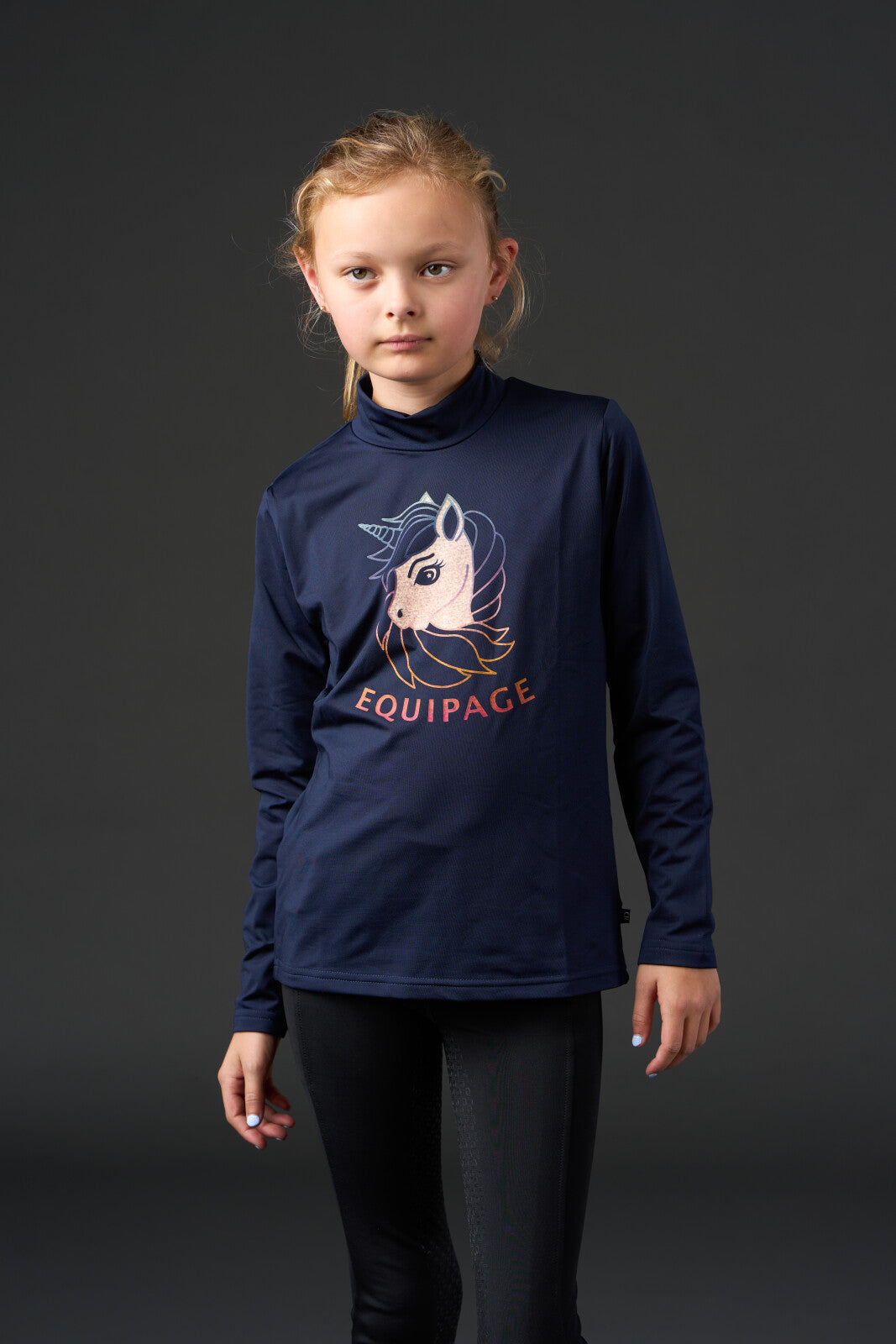 Equipage Vella kids unicorn pullover