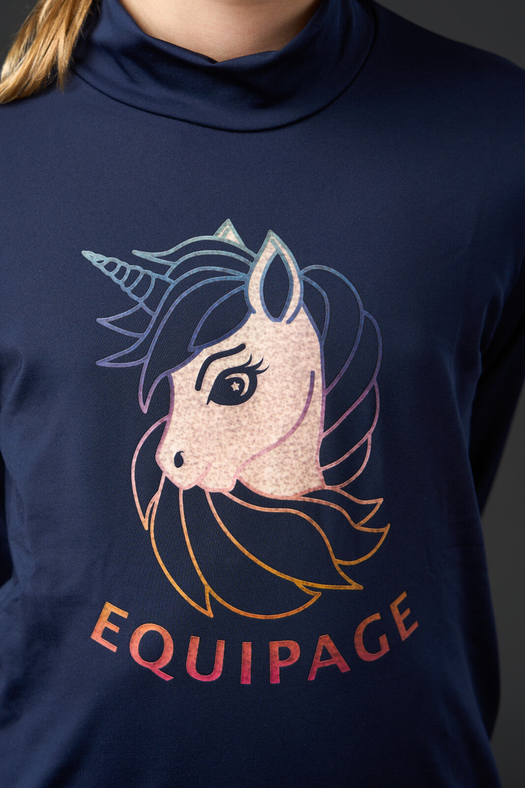 Equipage Vella Kinderpullover mit Einhorn