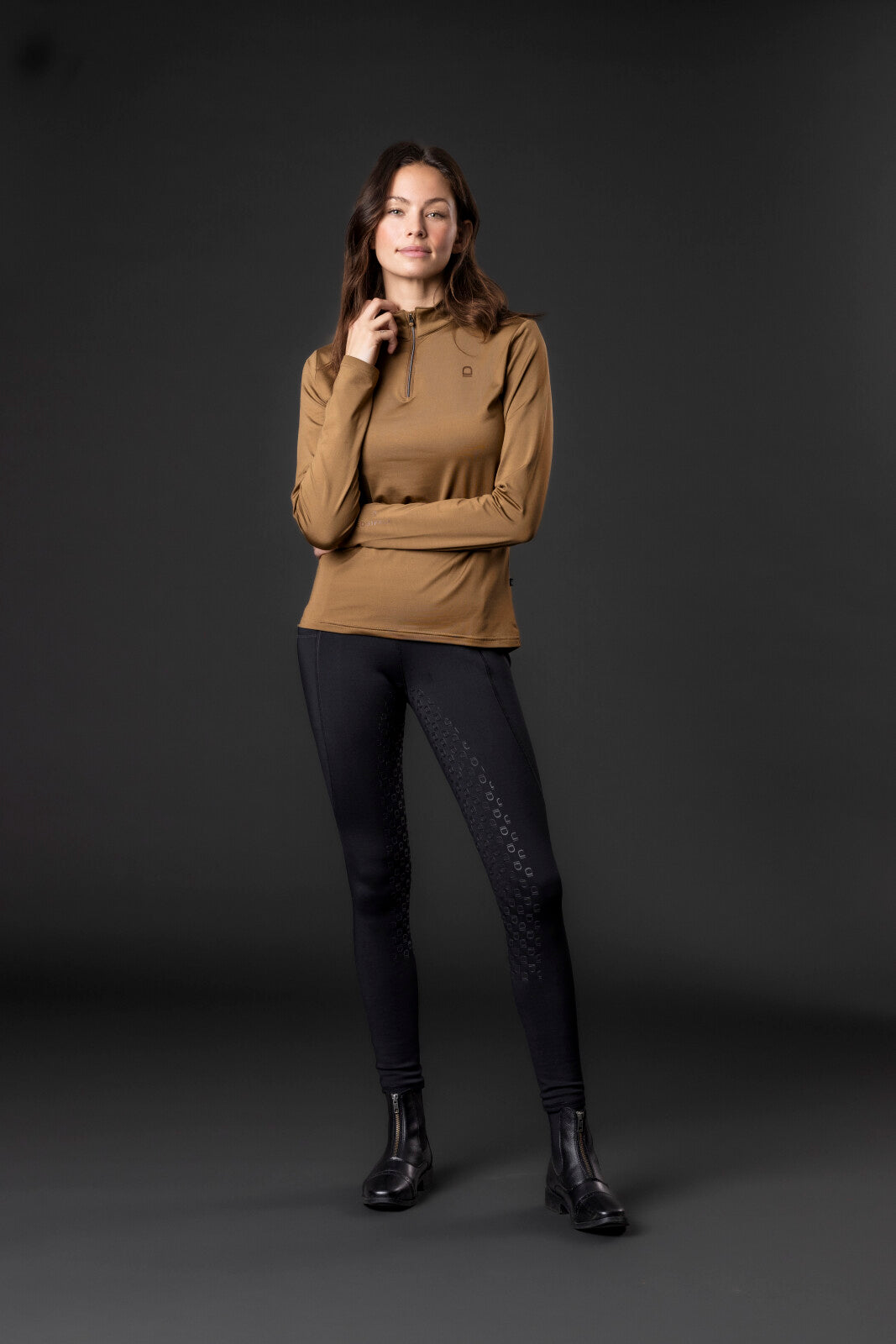 Equipage Kolyma long sleeve riding blouse