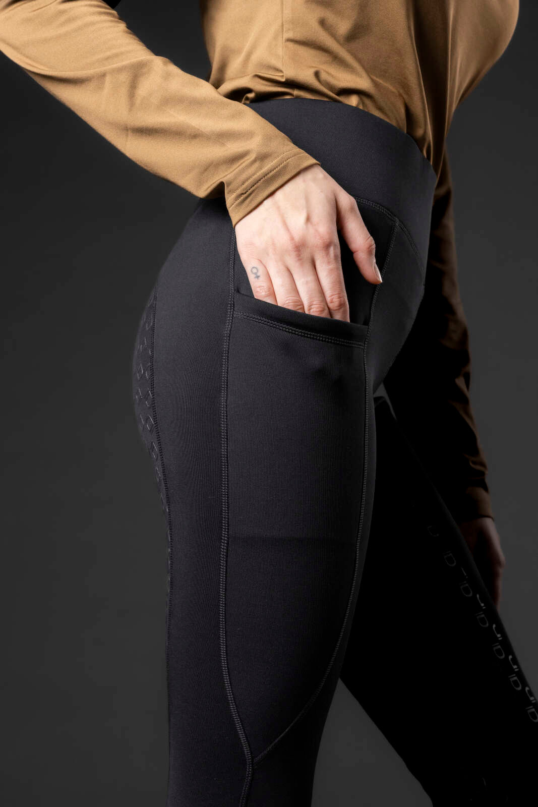 Equipage Safina vinter ridetights, fullgrip