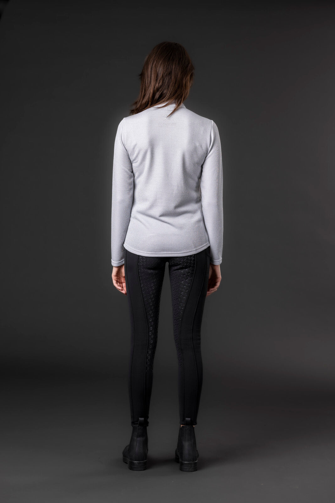 Equipage Shimmer half-zip long-sleeved riding shirt