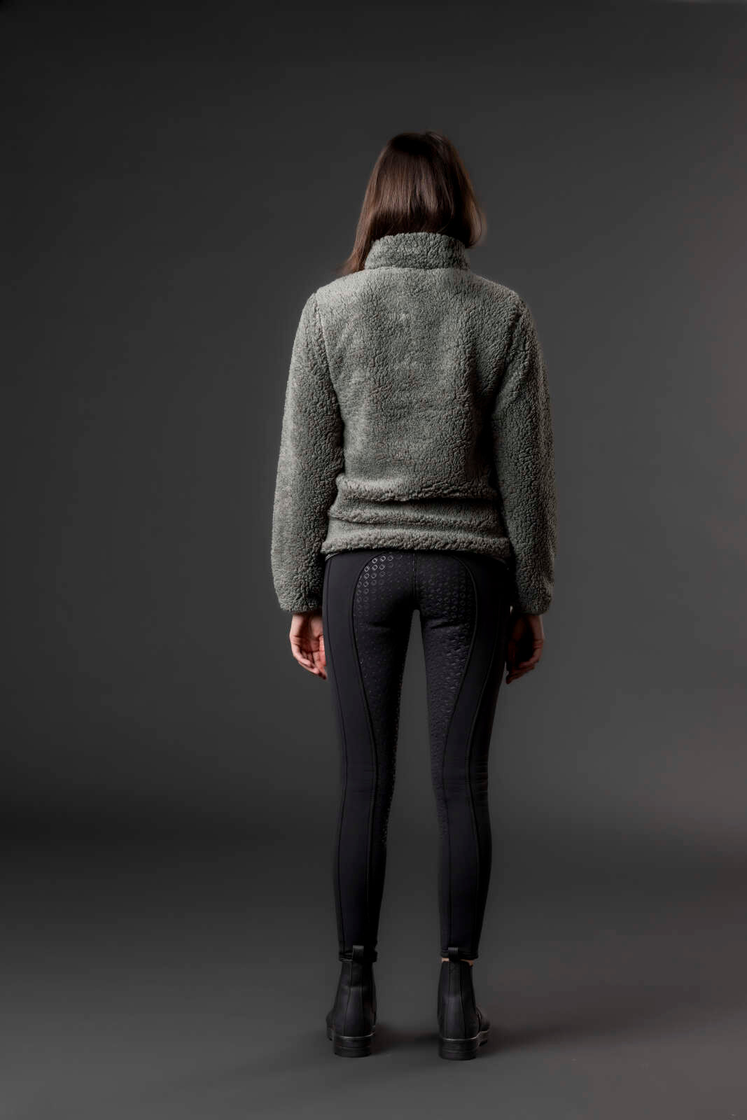 Equipage Joelle Half-zip teddy ridjacka