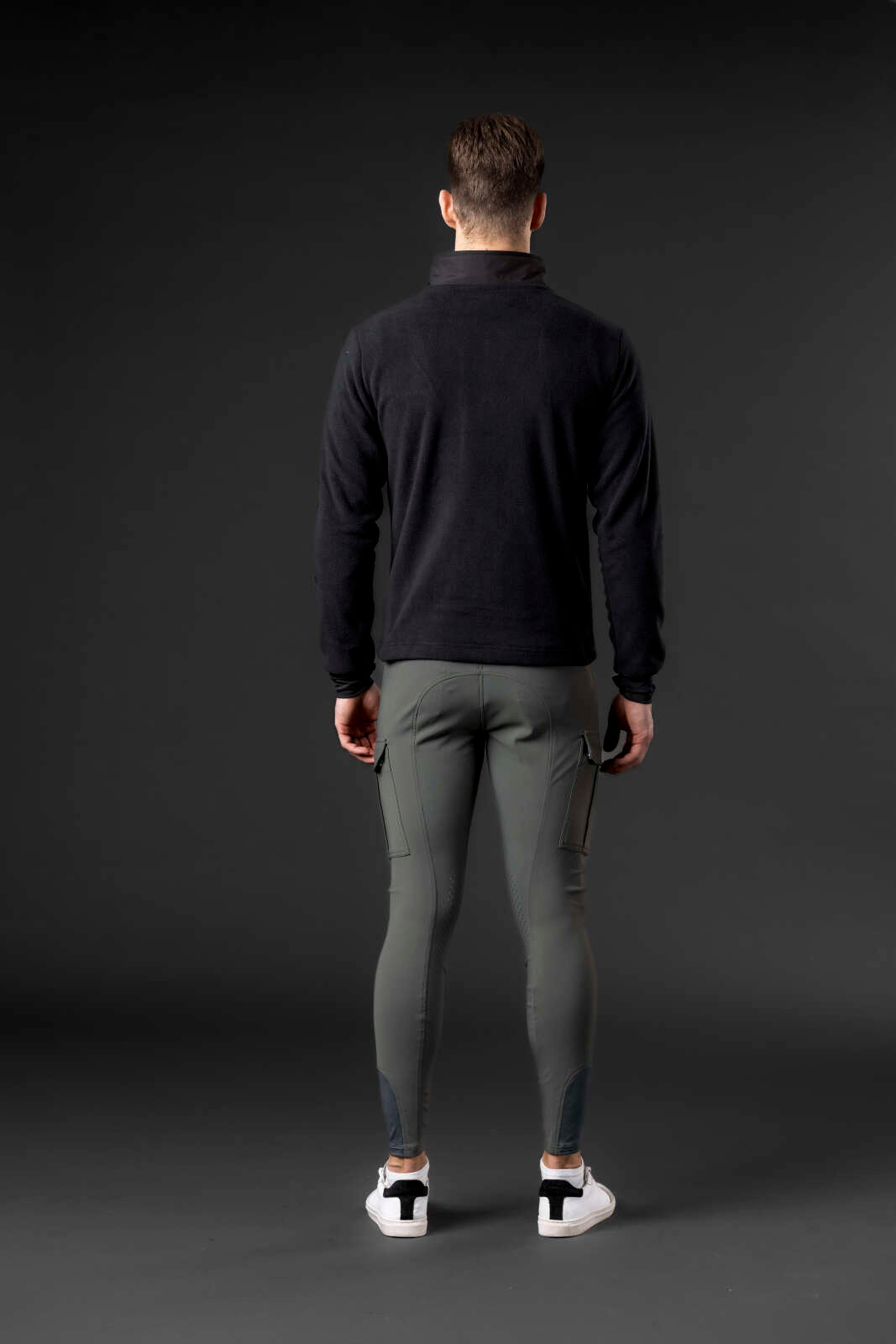 CATAGO MEN Aiden ZIp ridejakke i polarfleece
