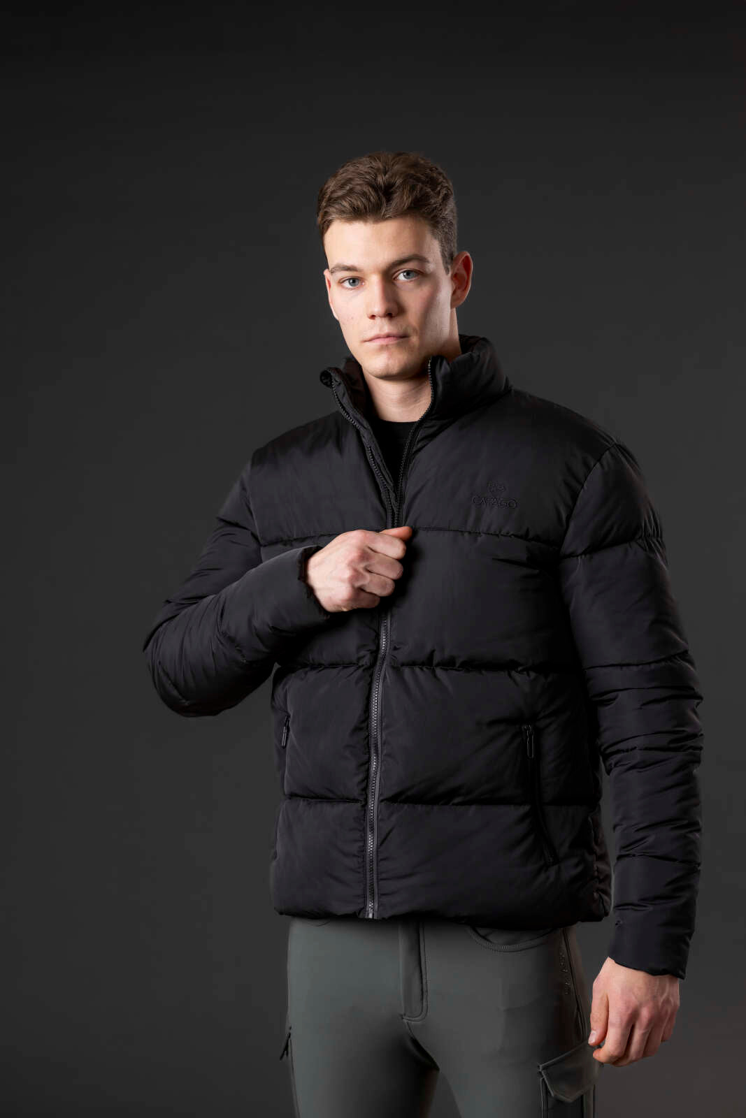 Catago Men Blake puffer riding jacket
