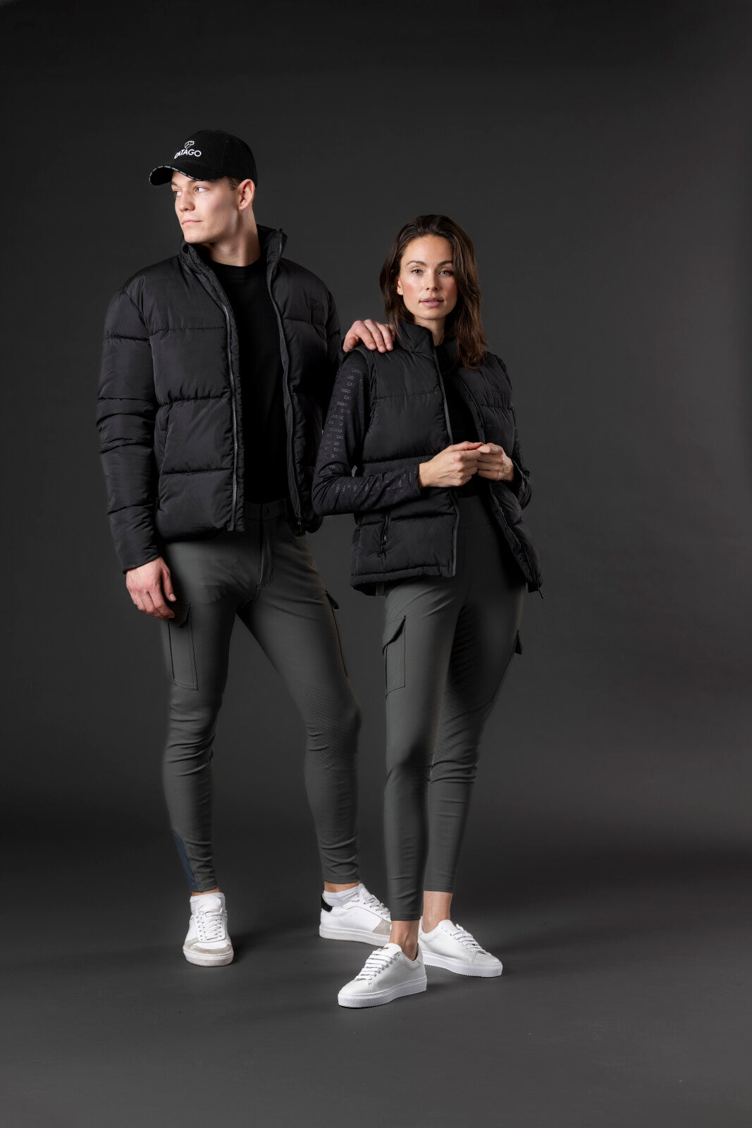 Catago Men Blake puffer riding  jacket