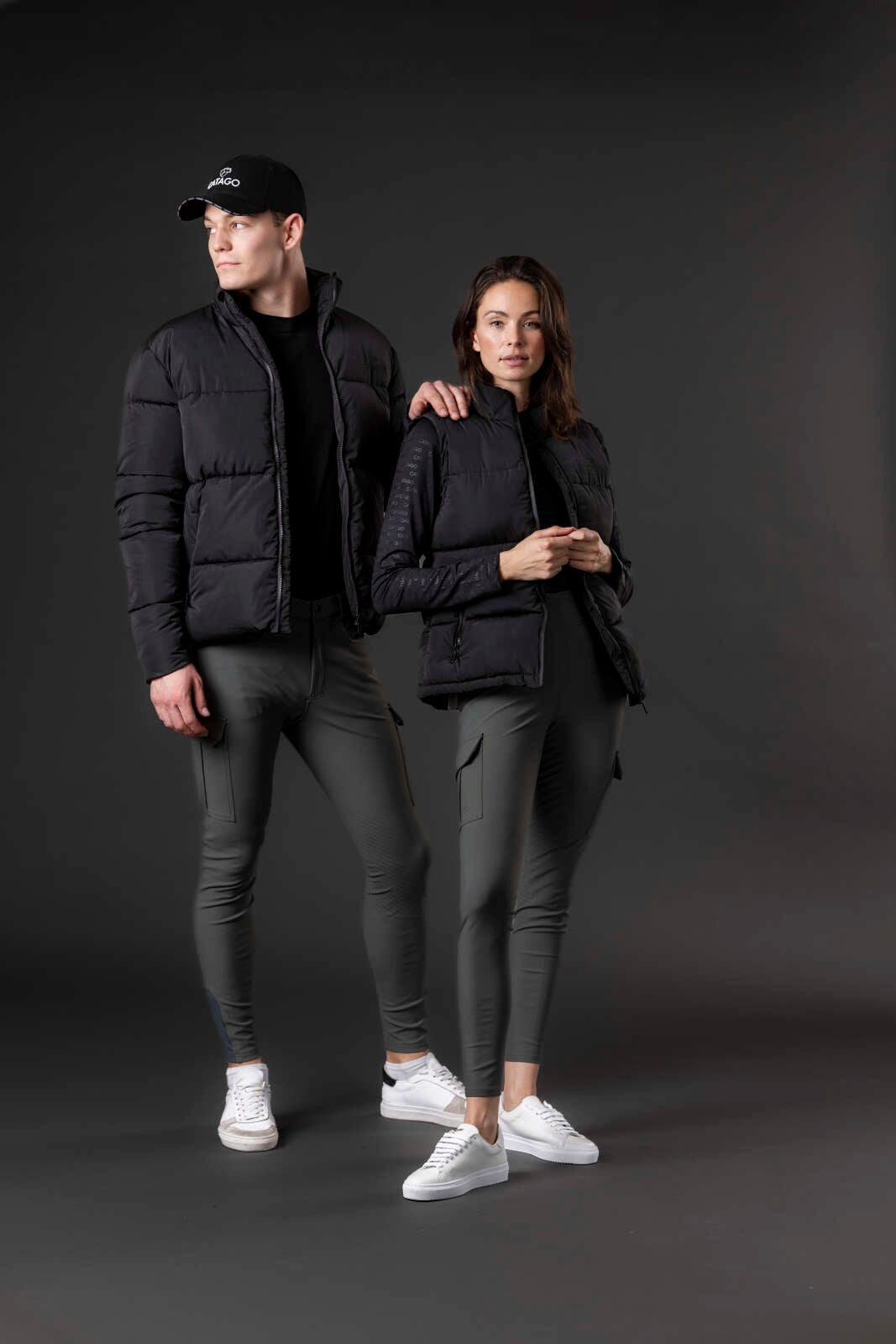 Catago Men Blake puffer riding jacket