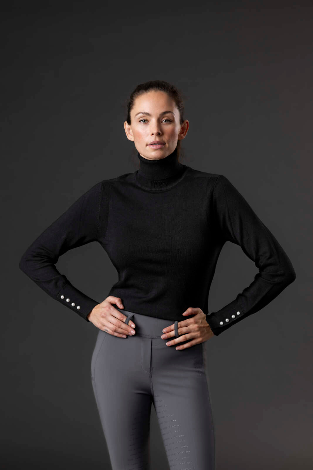 Catago River-ridetights med bæltestrop fullgrip