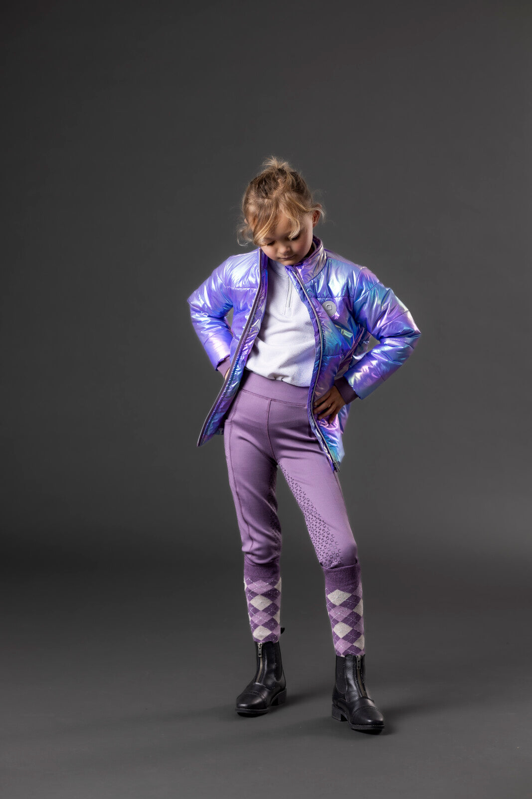 Equipage Shine riding jacket for kids