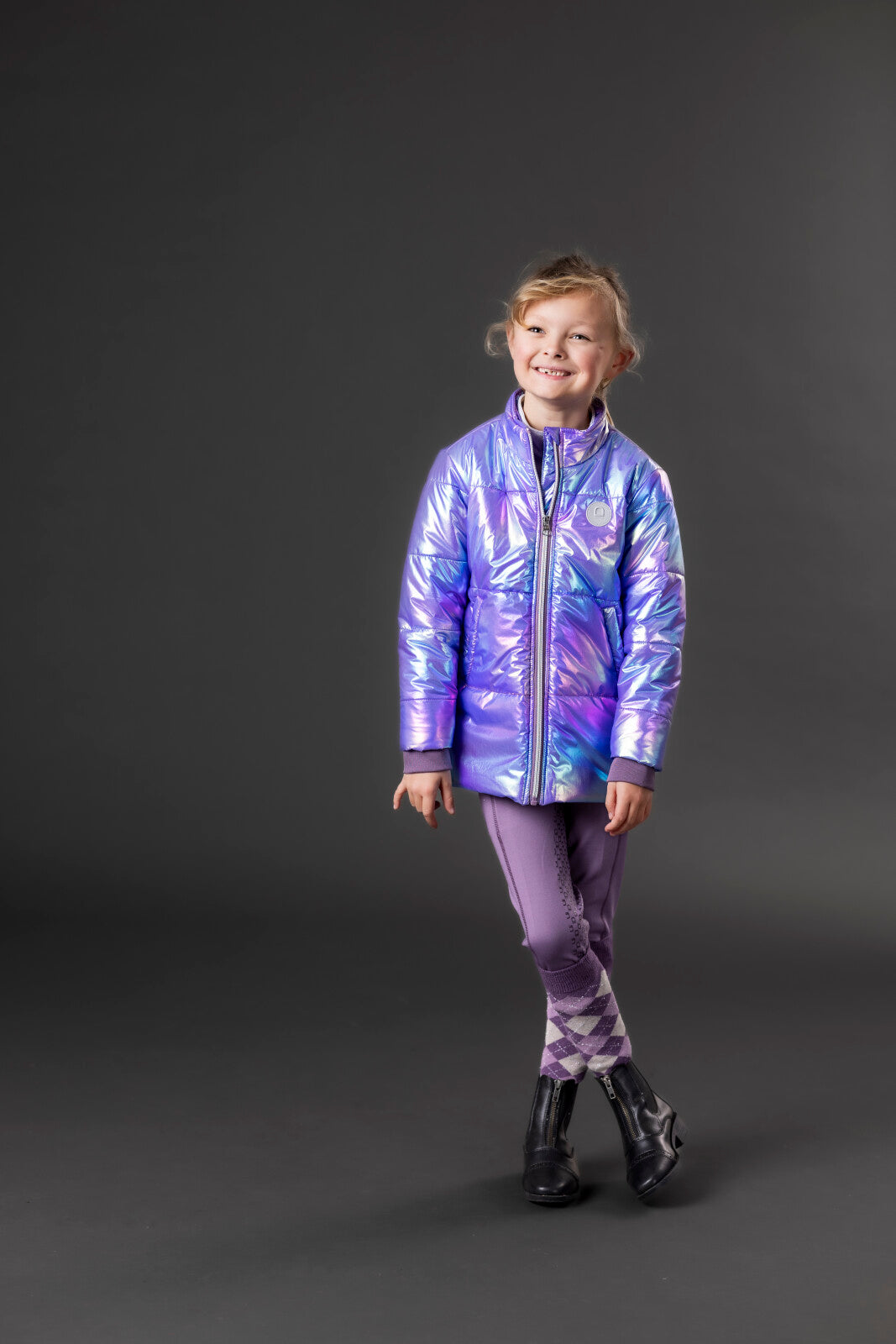 Equipage Shine riding jacket for kids
