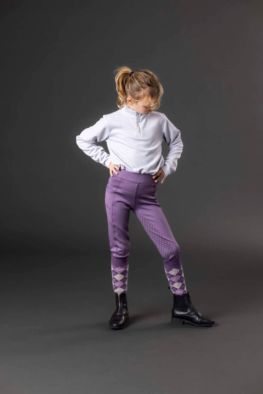 Equipage Sophia winter tights Fullgrip for kids