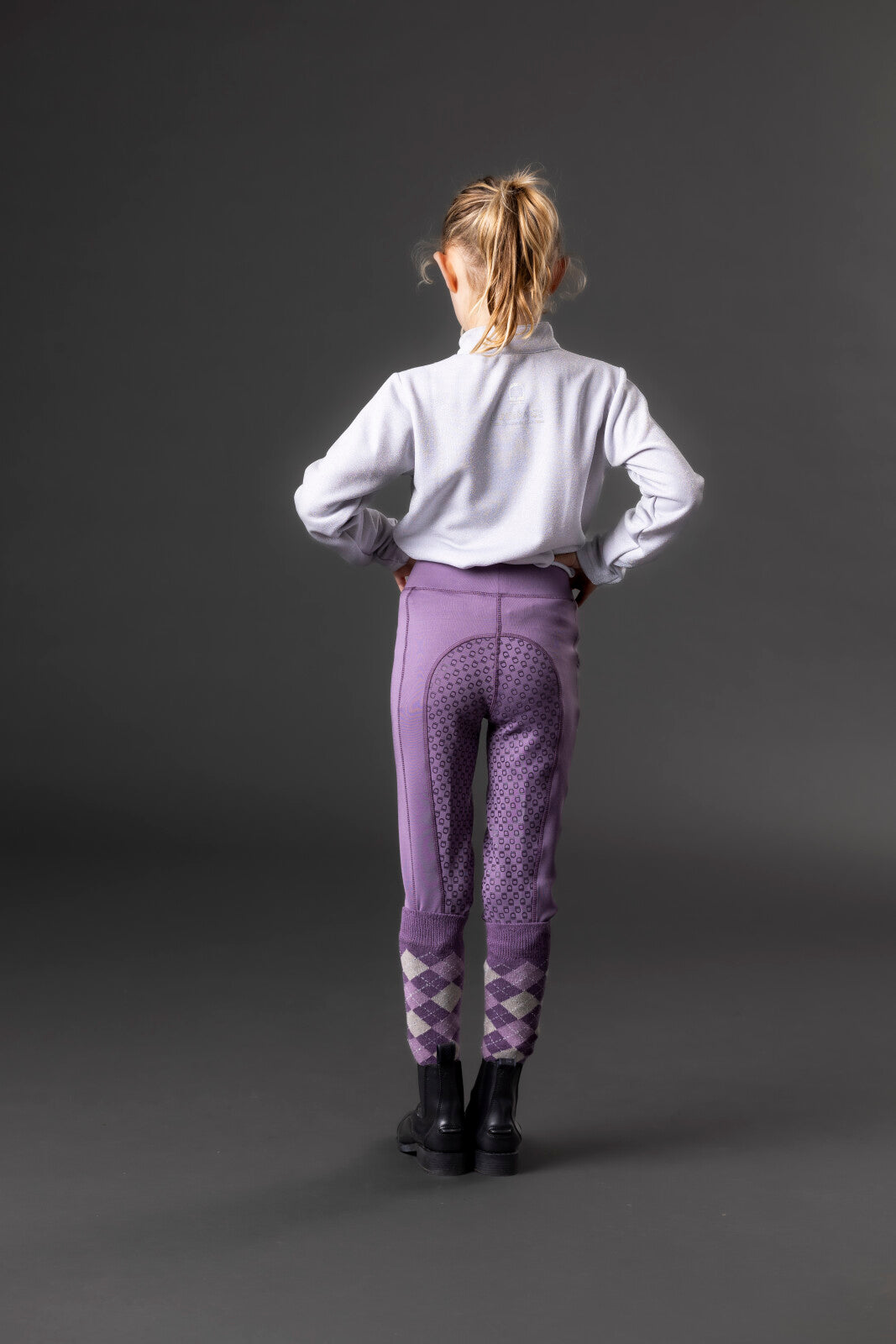 Equipage Shimmer half-zip long-sleeved riding shirt