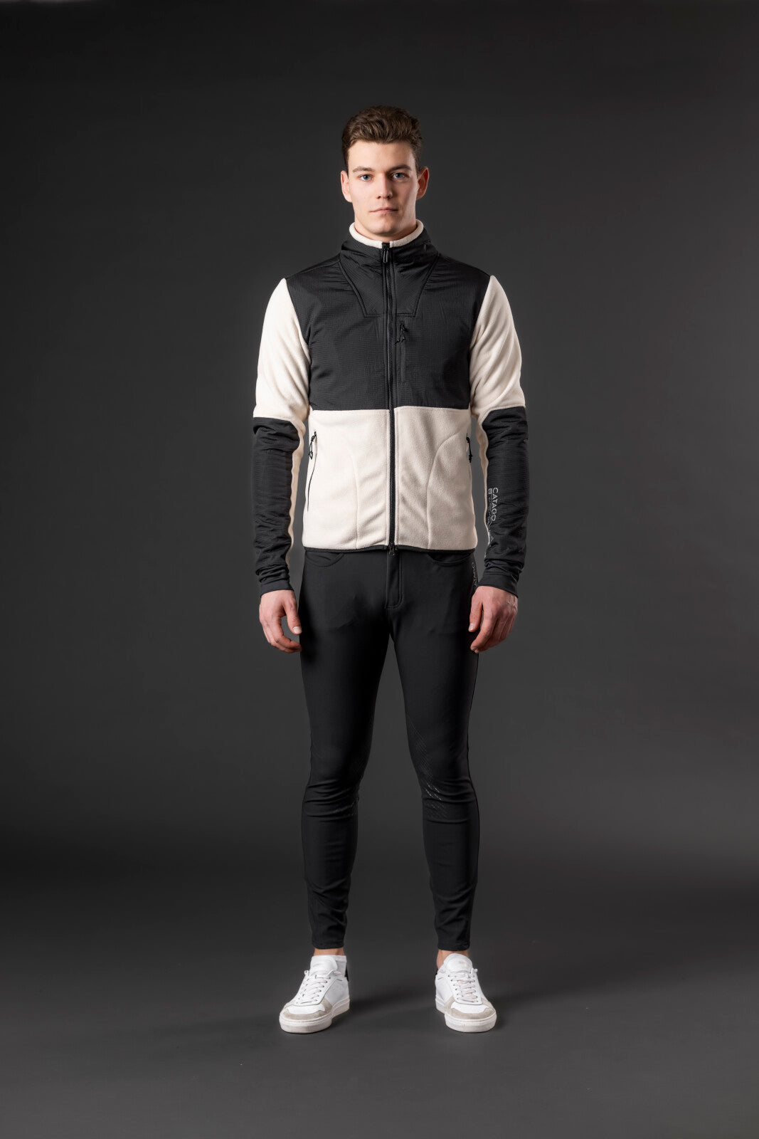 CATAGO MEN Nero breeches Knee grip