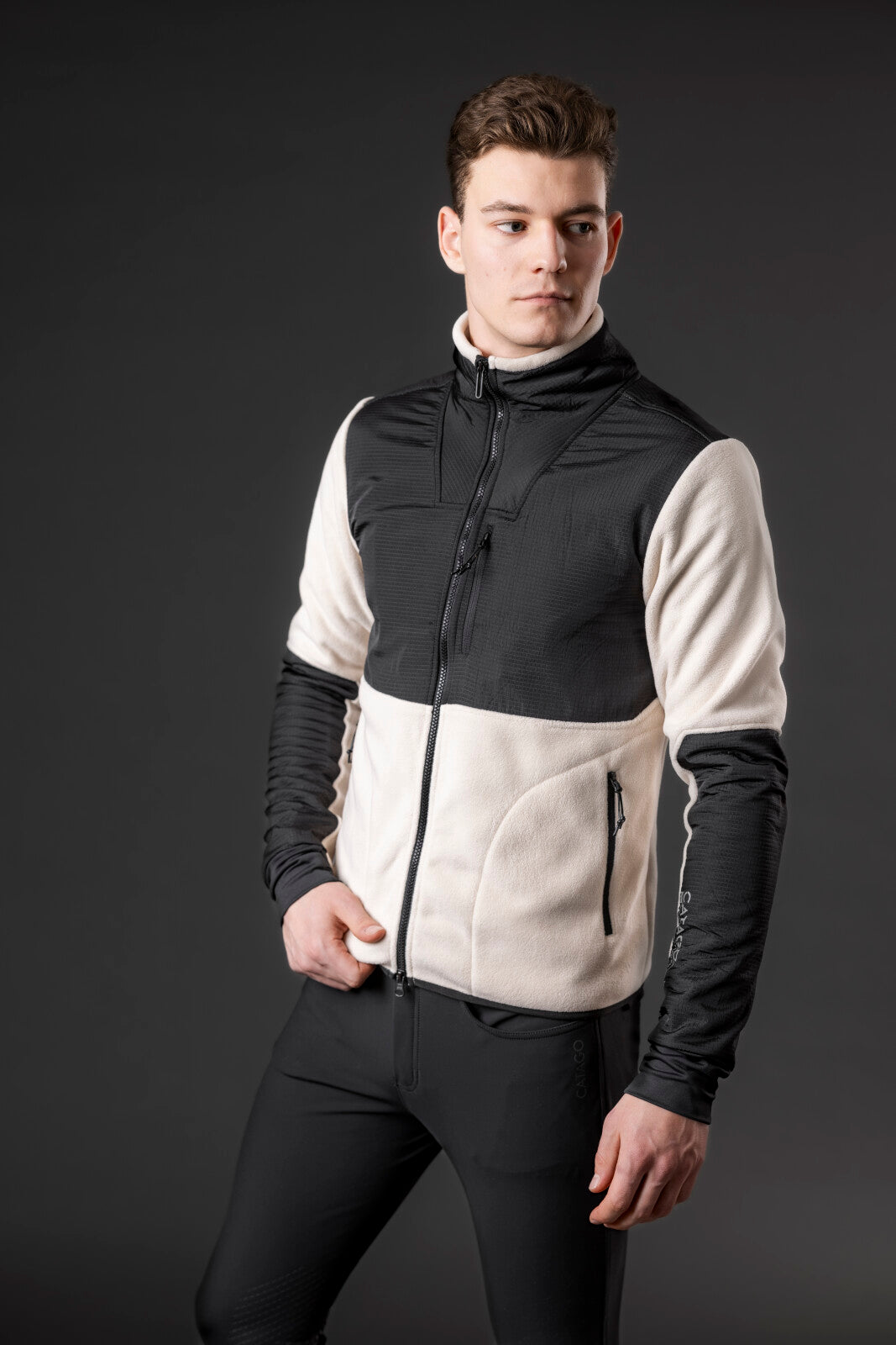 CATAGO MEN Neil fleece riding jacket
