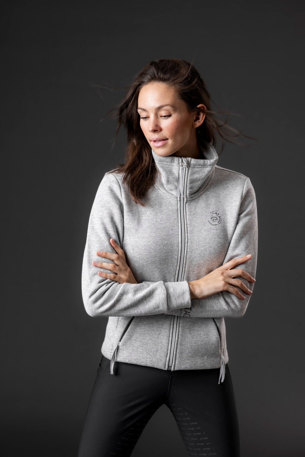 CATAGO Benja zip cardigan