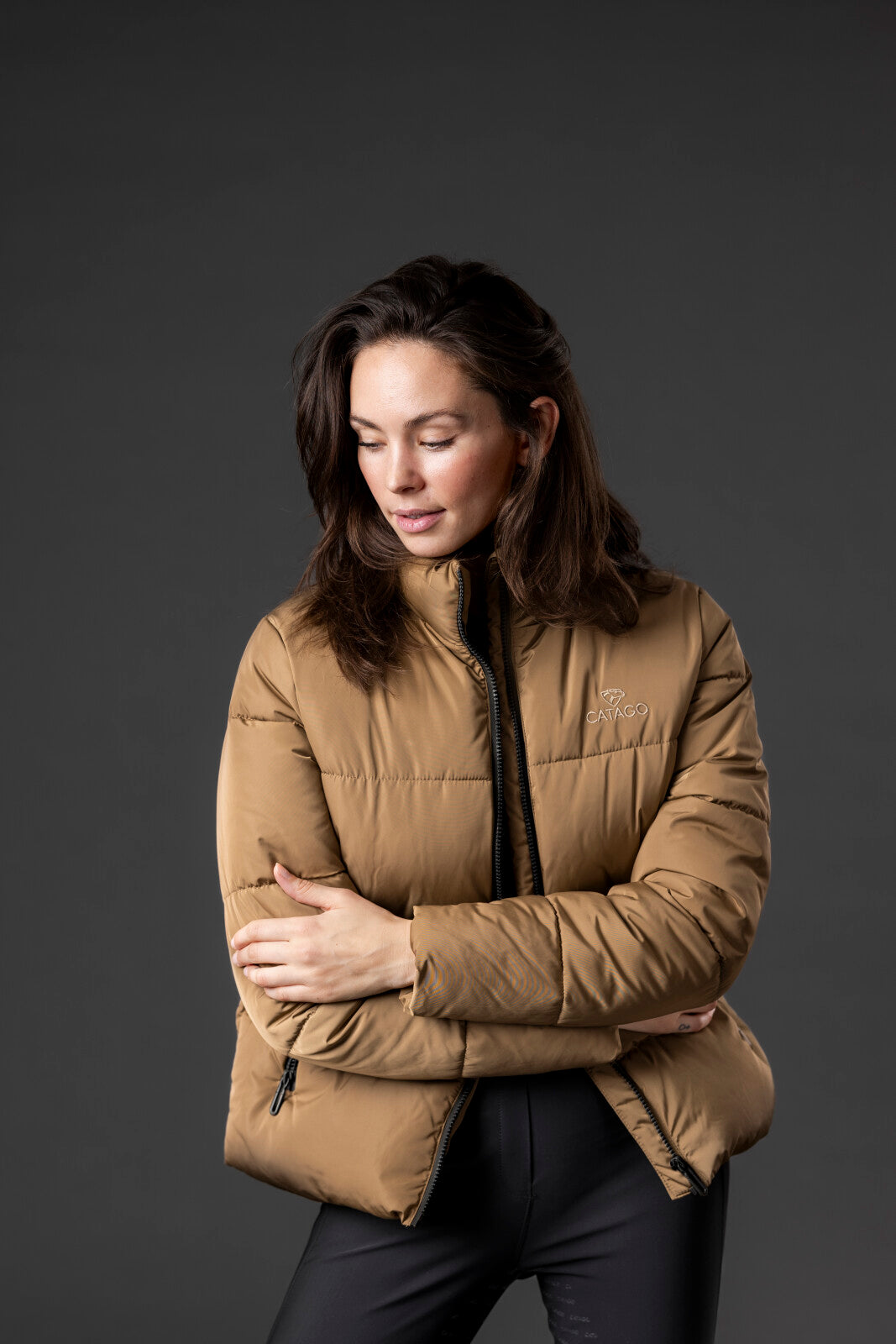 CATAGO Bella puffer riding jacket