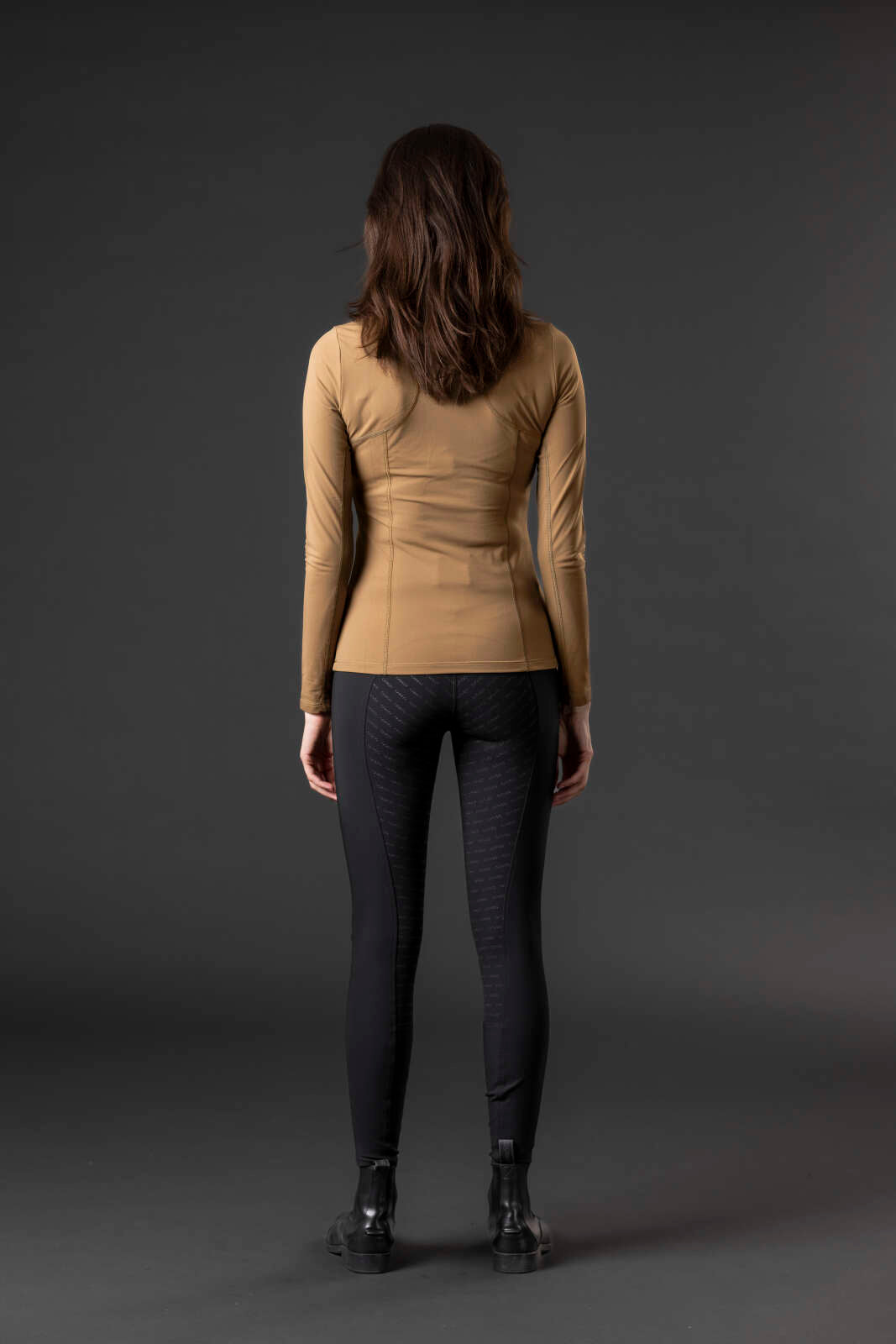 CATAGO Bree langærmet ridetrøje med half-zip