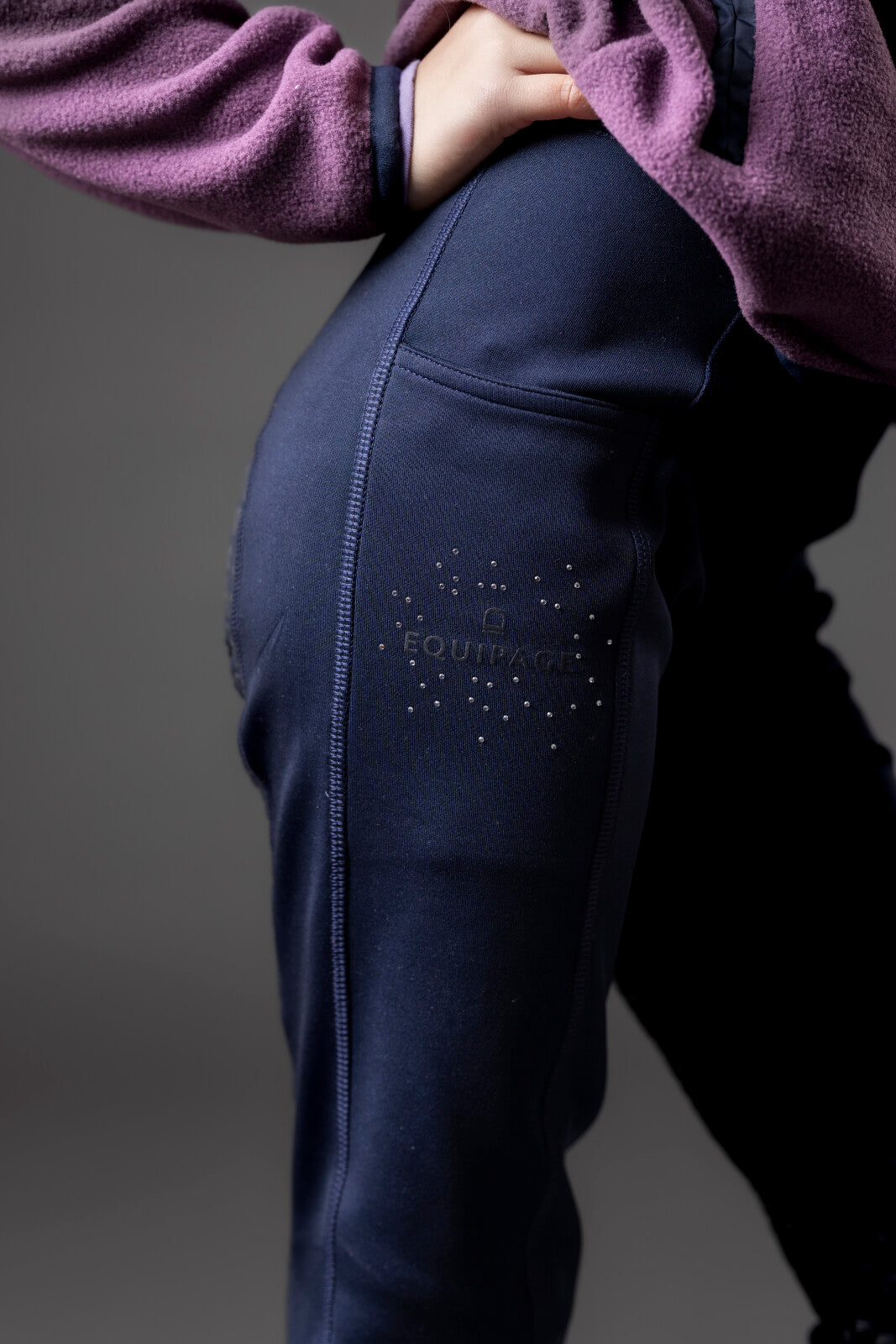 Equipage Sophia winter tights Fullgrip for kids