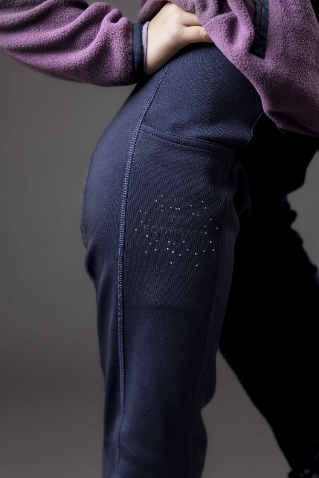 Equipage Sophia vinterridtights för barn, fullgrip