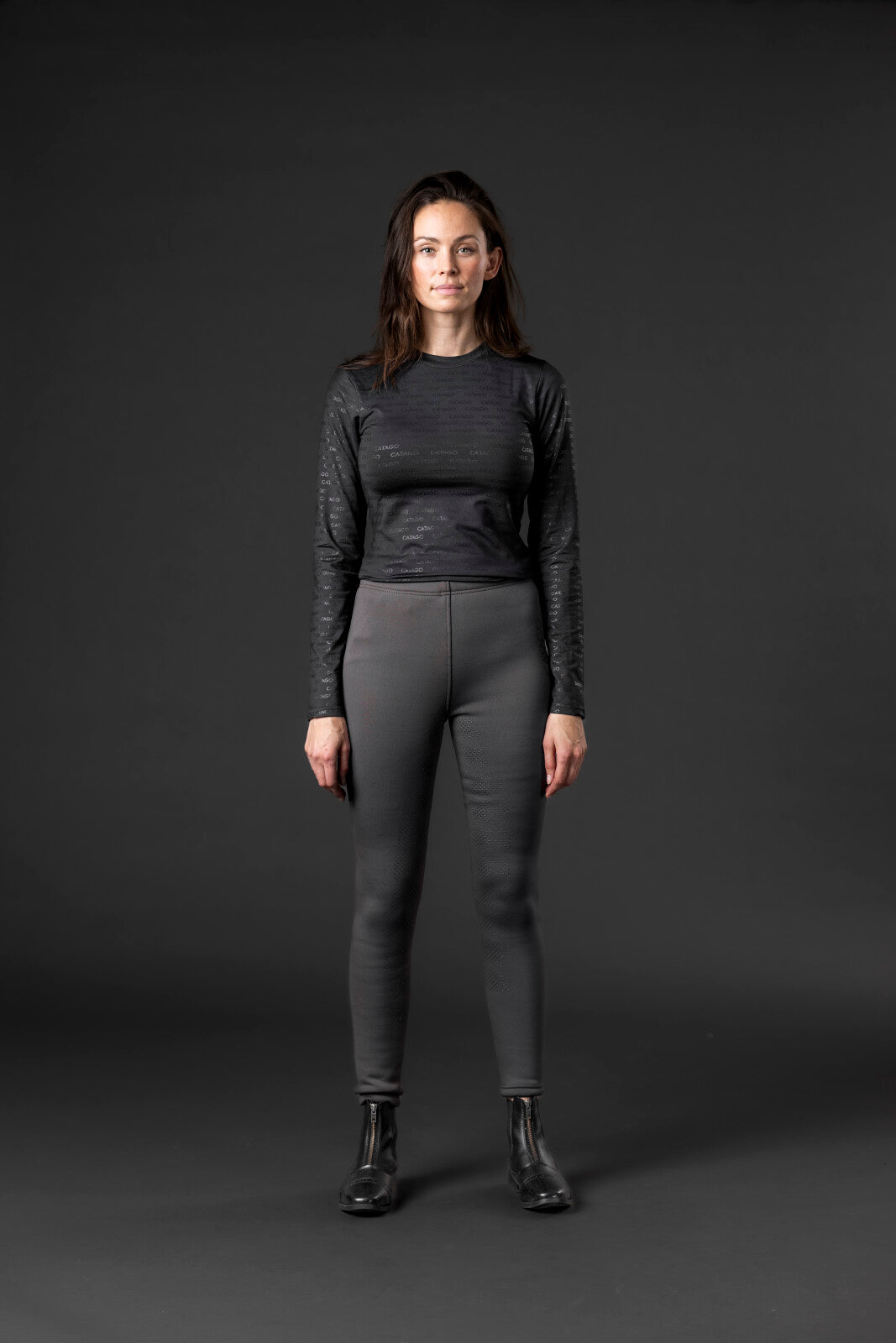 Catago Panola teddy riding tights Fullgrip