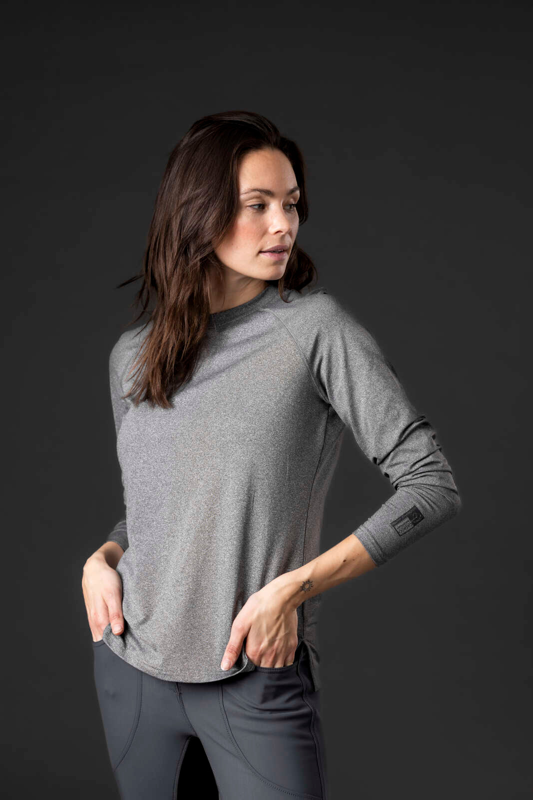 CATAGO Audrey langærmet ridebluse