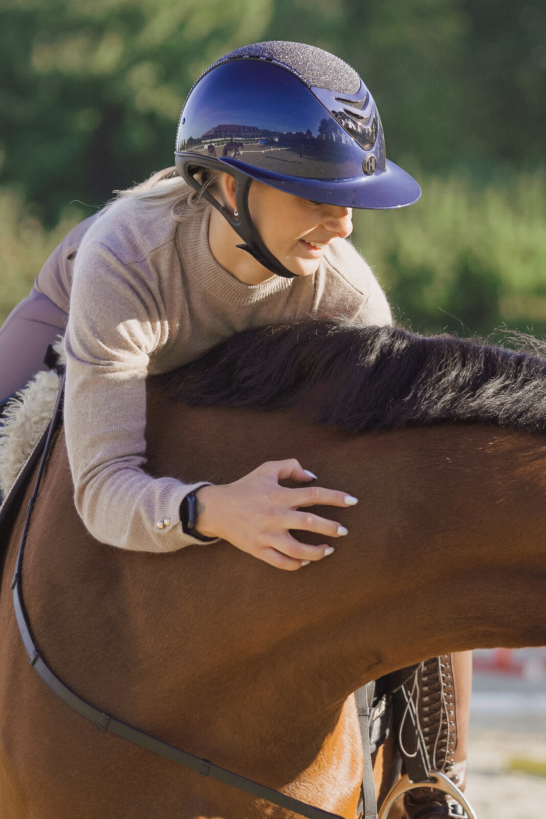 One K Avancé Convertible riding helmet - Glossy