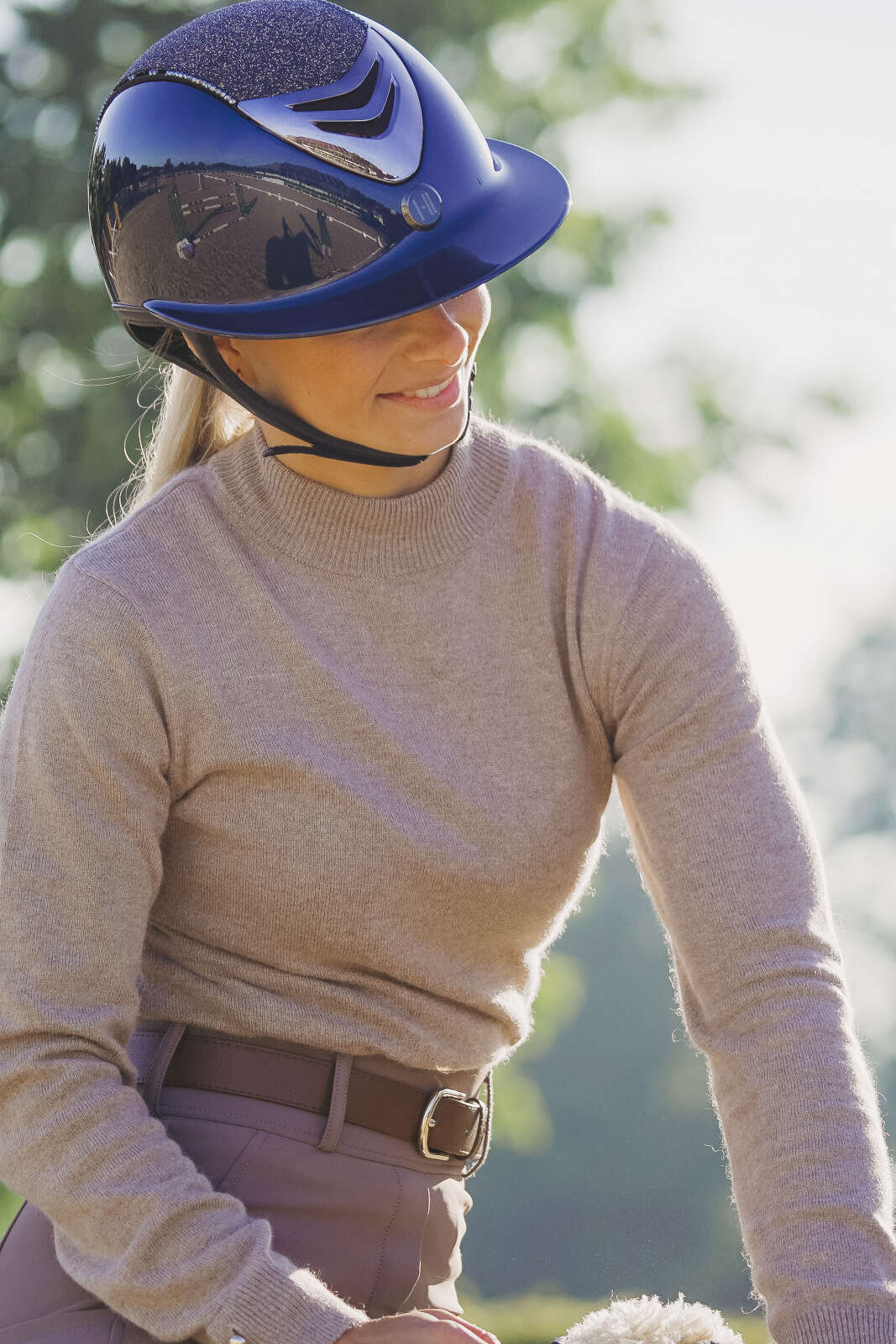 One K Avancé Convertible riding helmet - Glossy