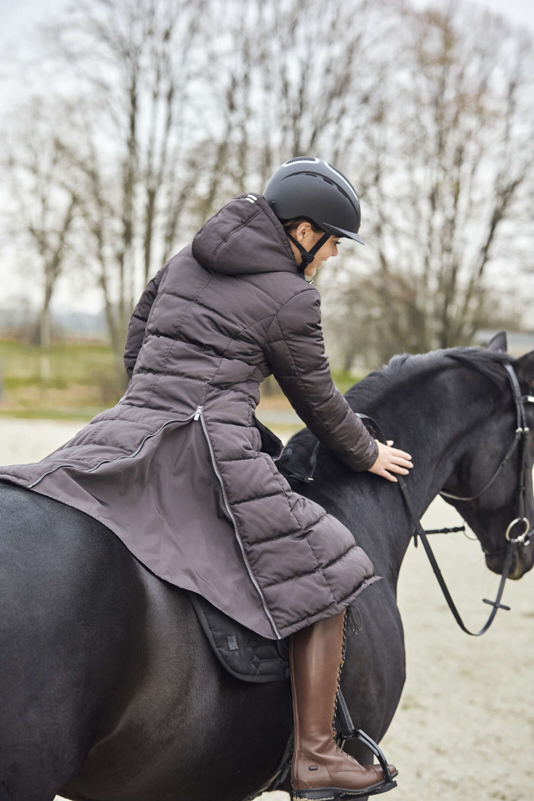 Equipage Candice long riding jacket