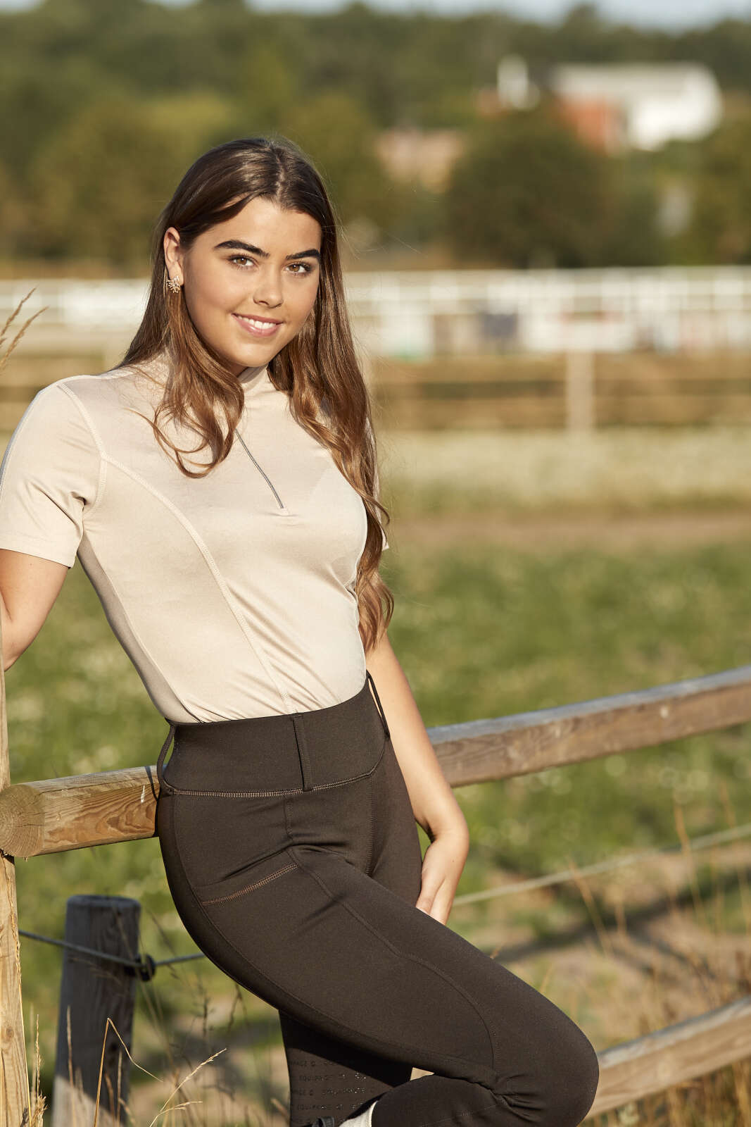 Equipage Awesome kortærmet ridebluse