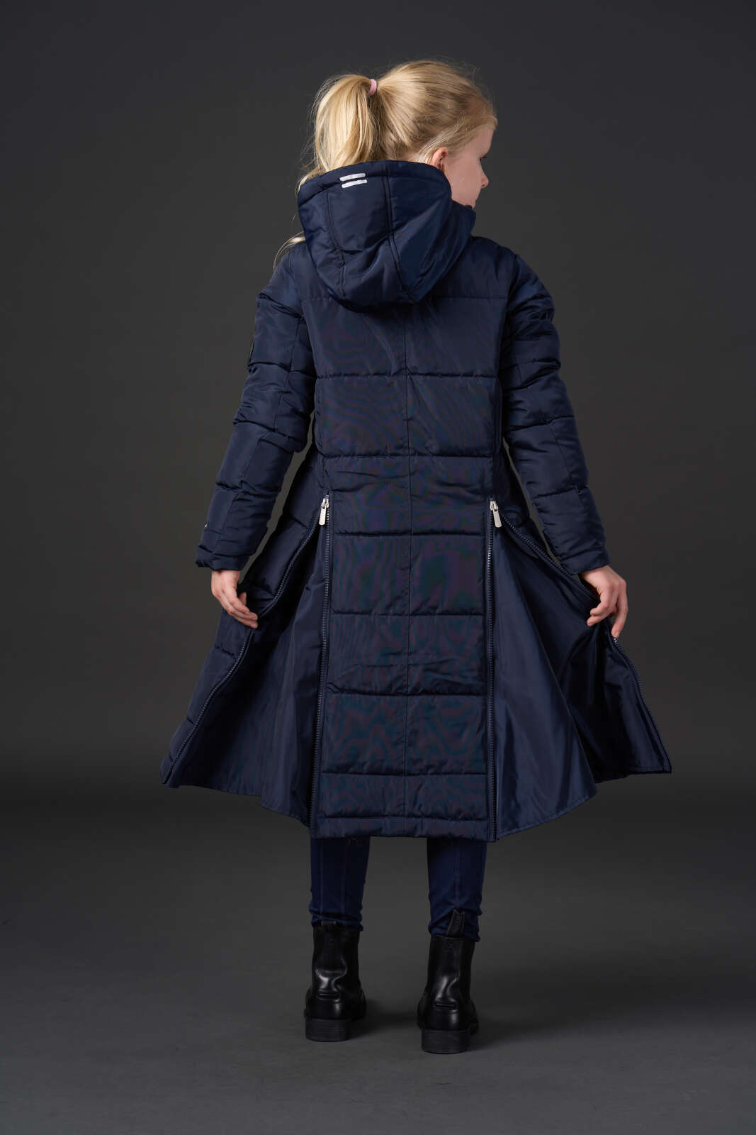 Equipage Candice long riding jacket for kids