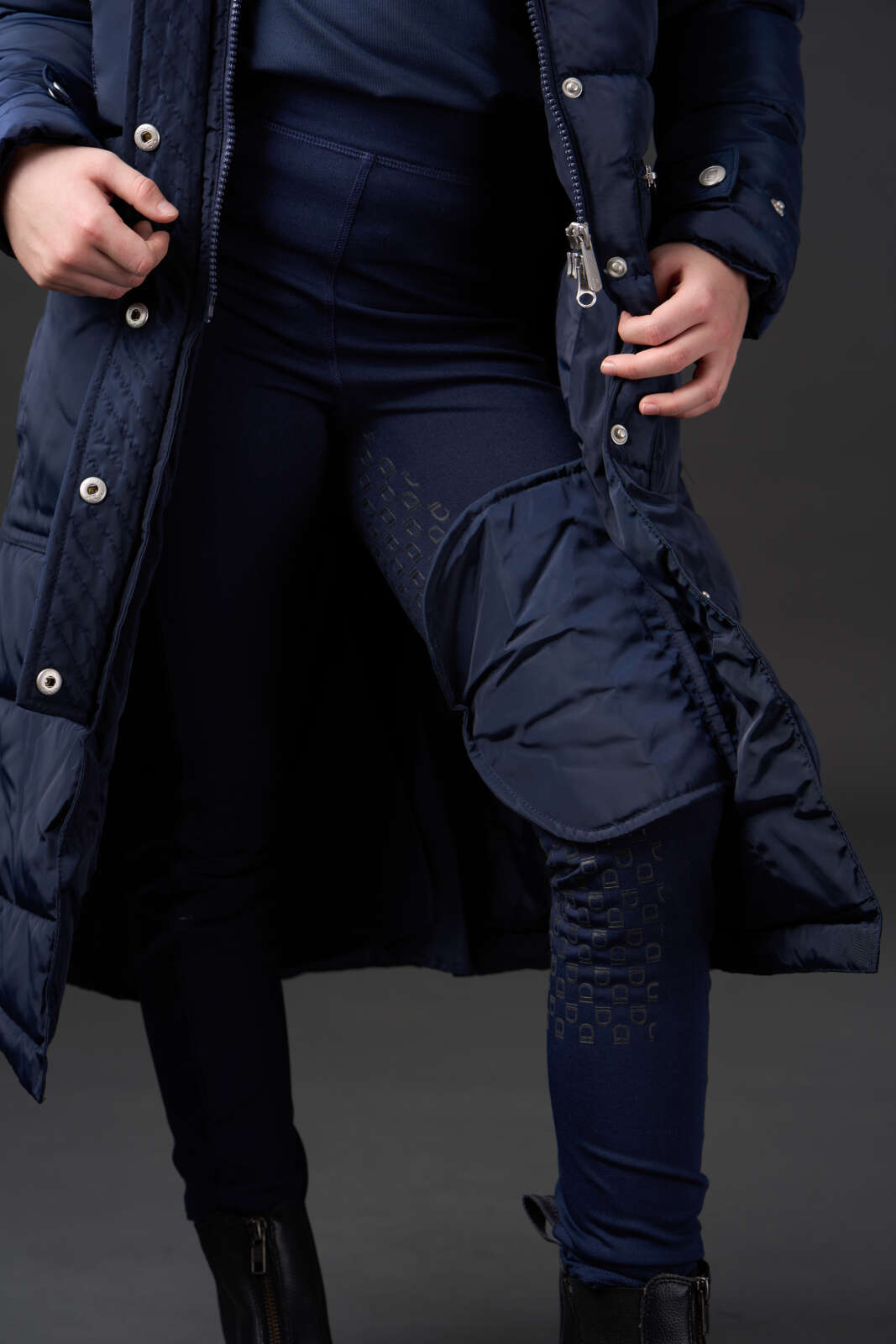 Equipage Candice long riding jacket for kids