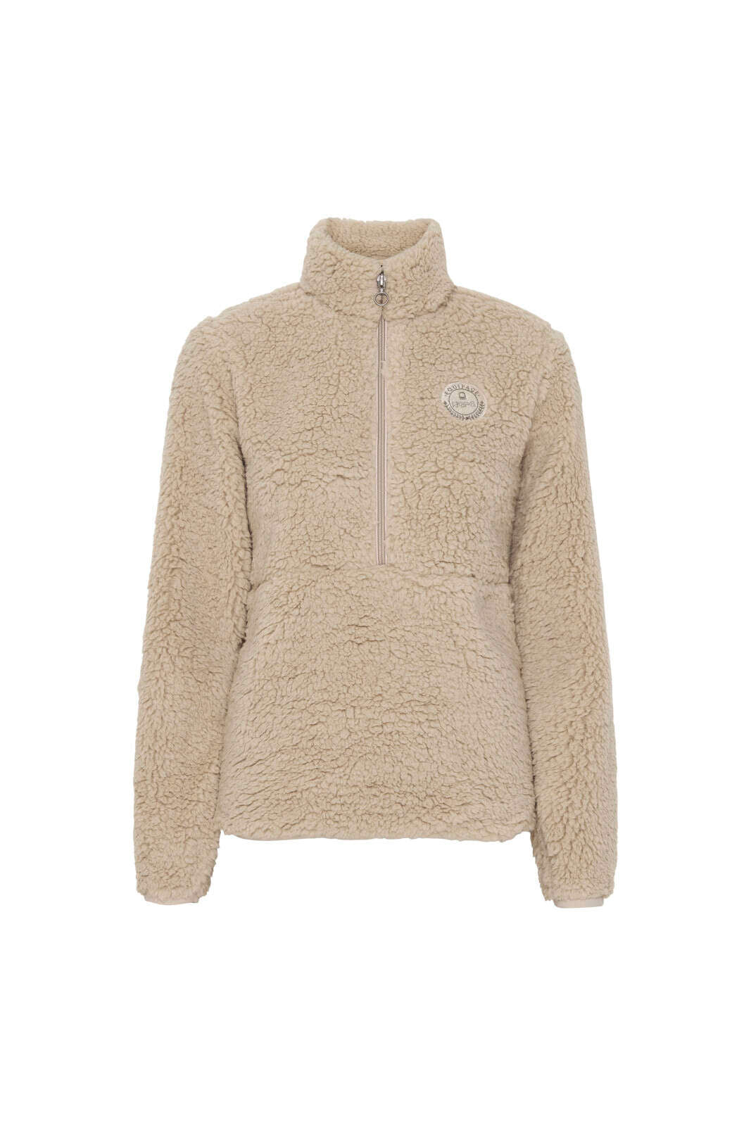 Equipage Joelle half-zip teddy ridejakke