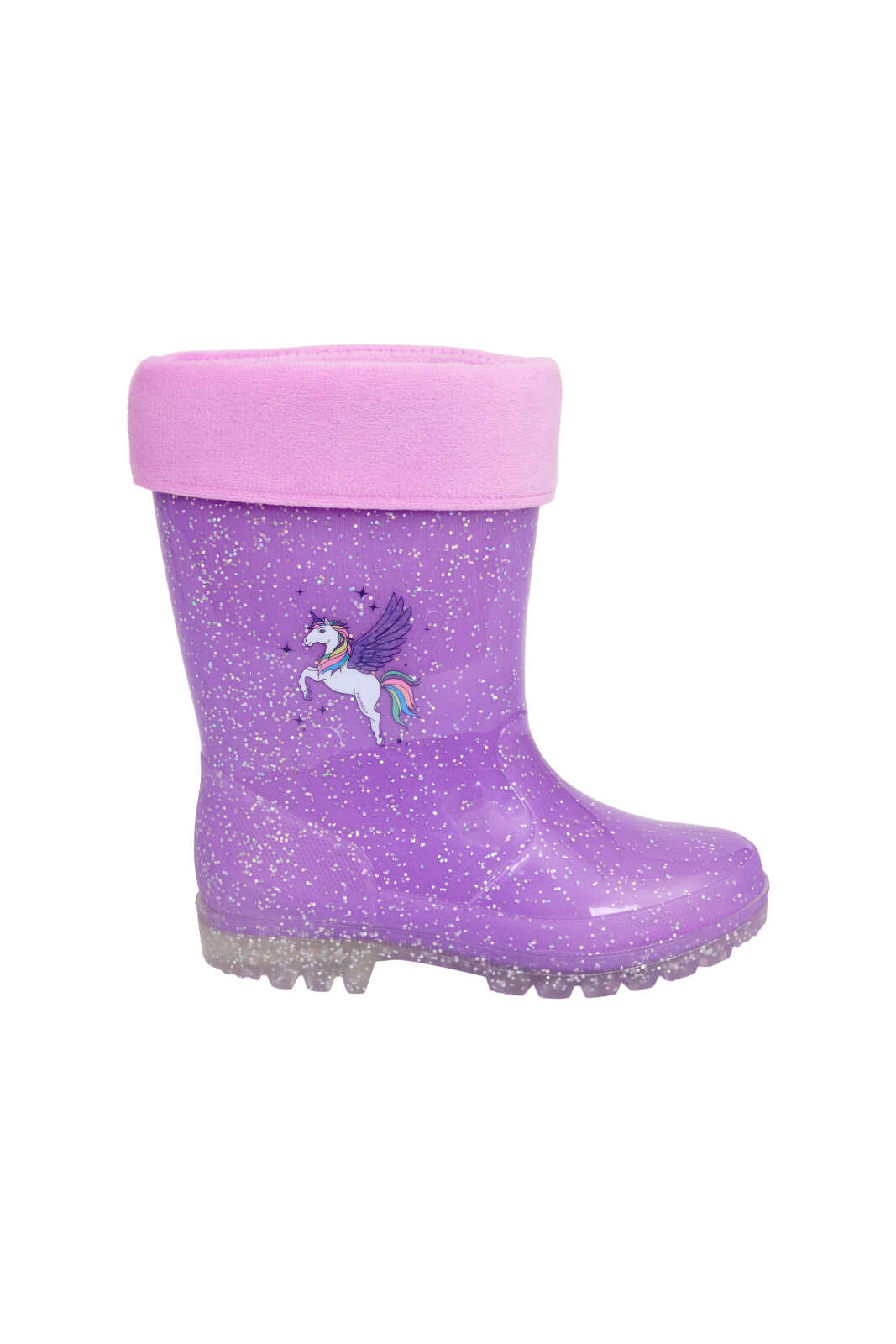 Equipage Light glitter wellies for kids