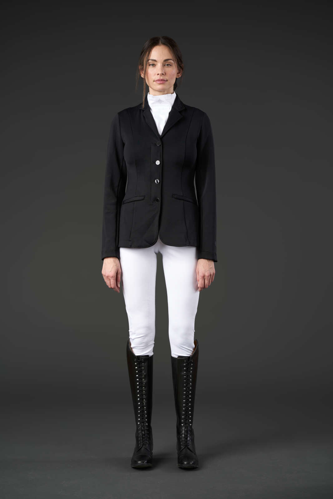 Equipage Monroe show jacket with rhinestone details
