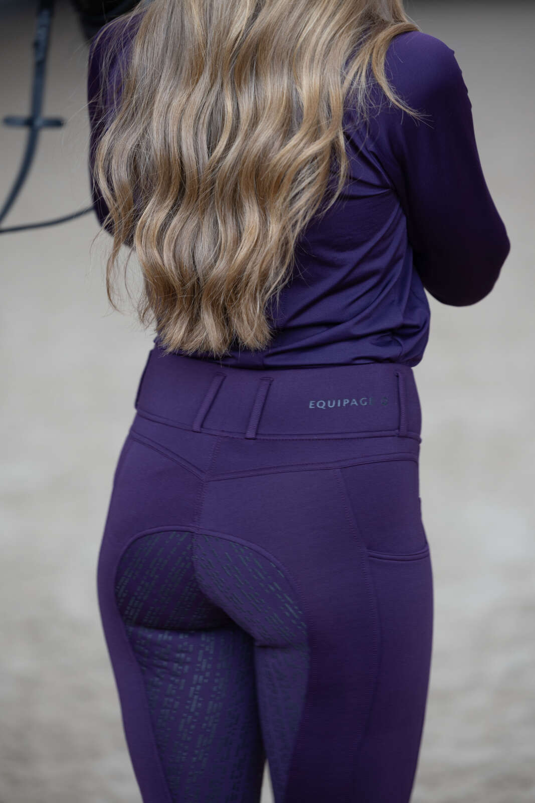 Equipage Redmond långärmad tröja, half-zip
