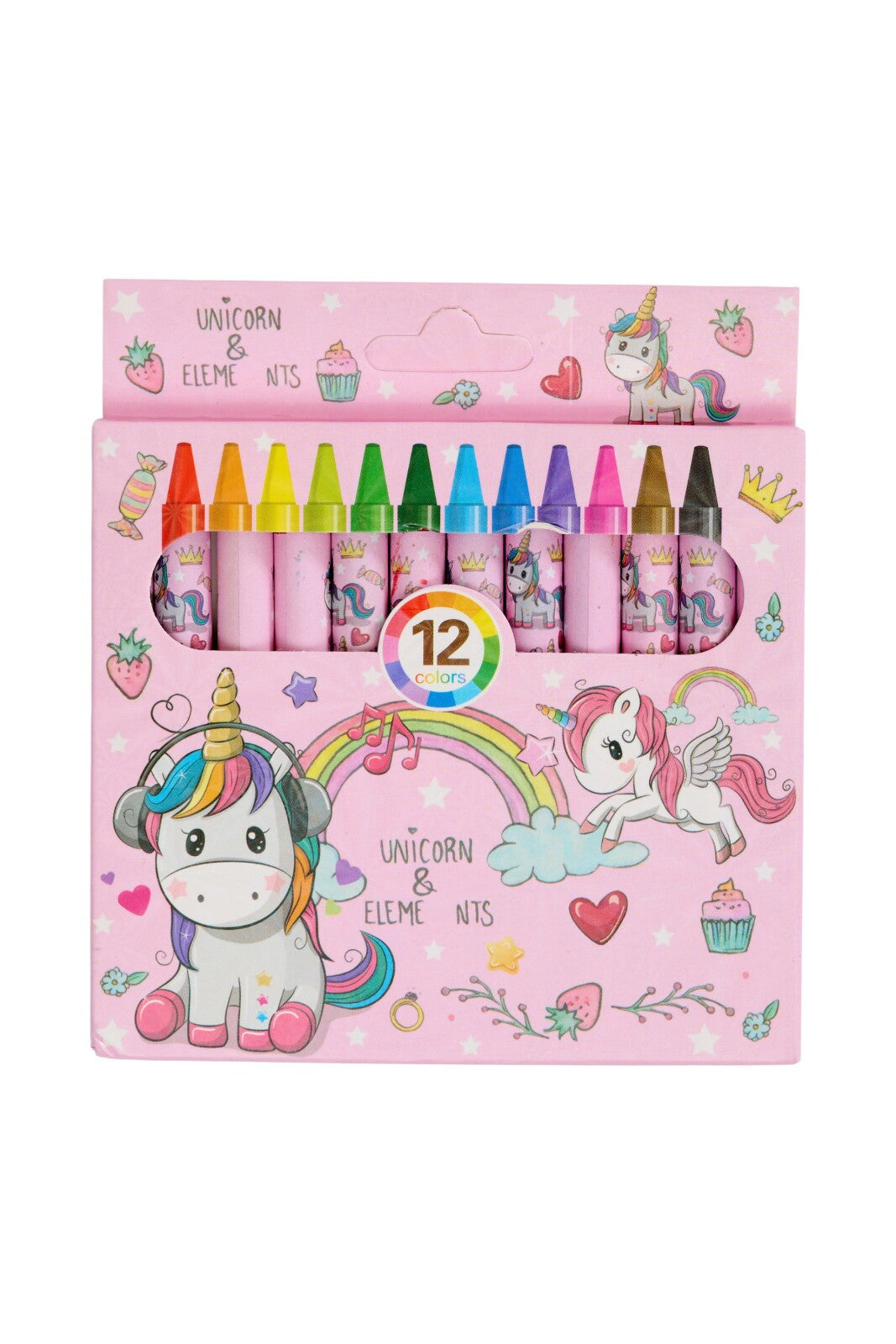 Equipage Unicorn Farveblyanter Mix af 12 farver