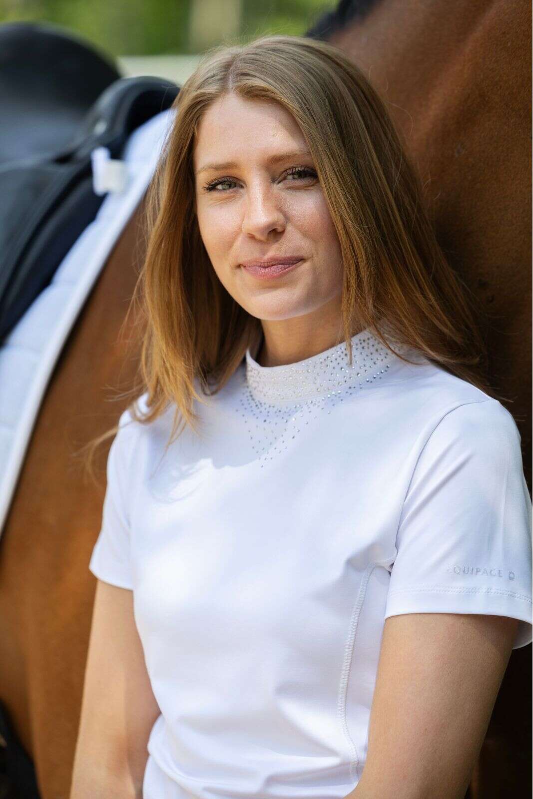 Equipage Tessa short sleeve showshirt