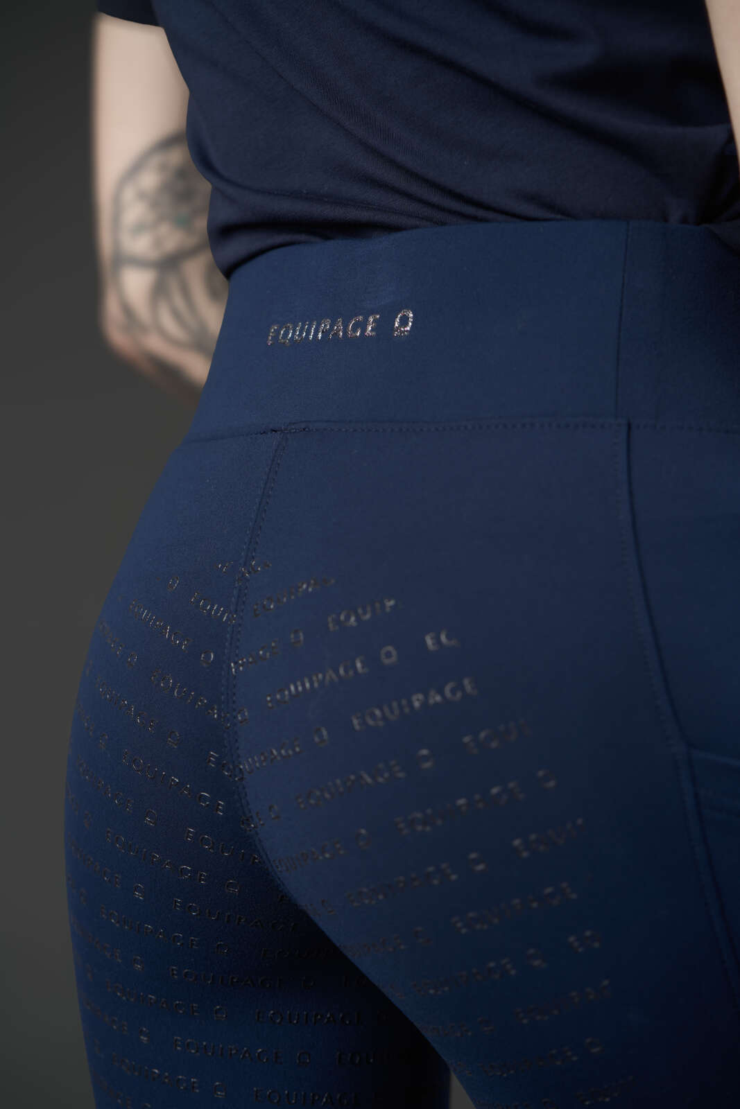 Equipage Tawny-ridetights med fullgrip