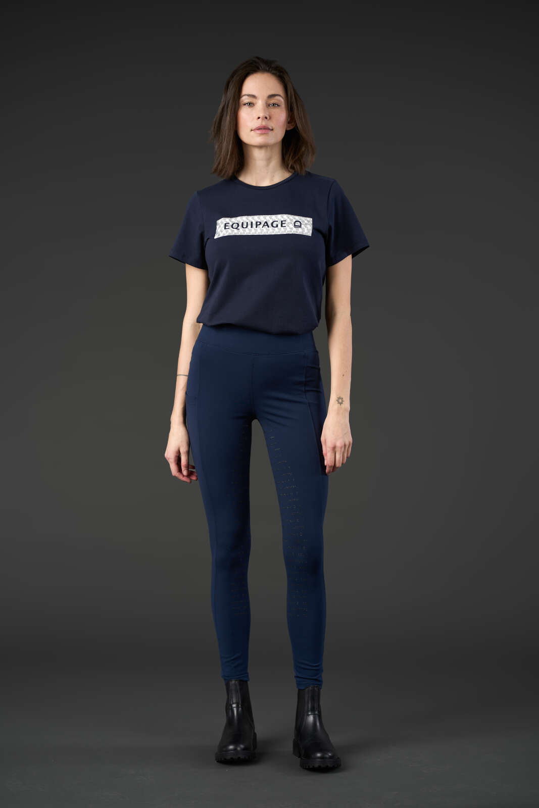 Equipage Tawny-ridetights med fullgrip