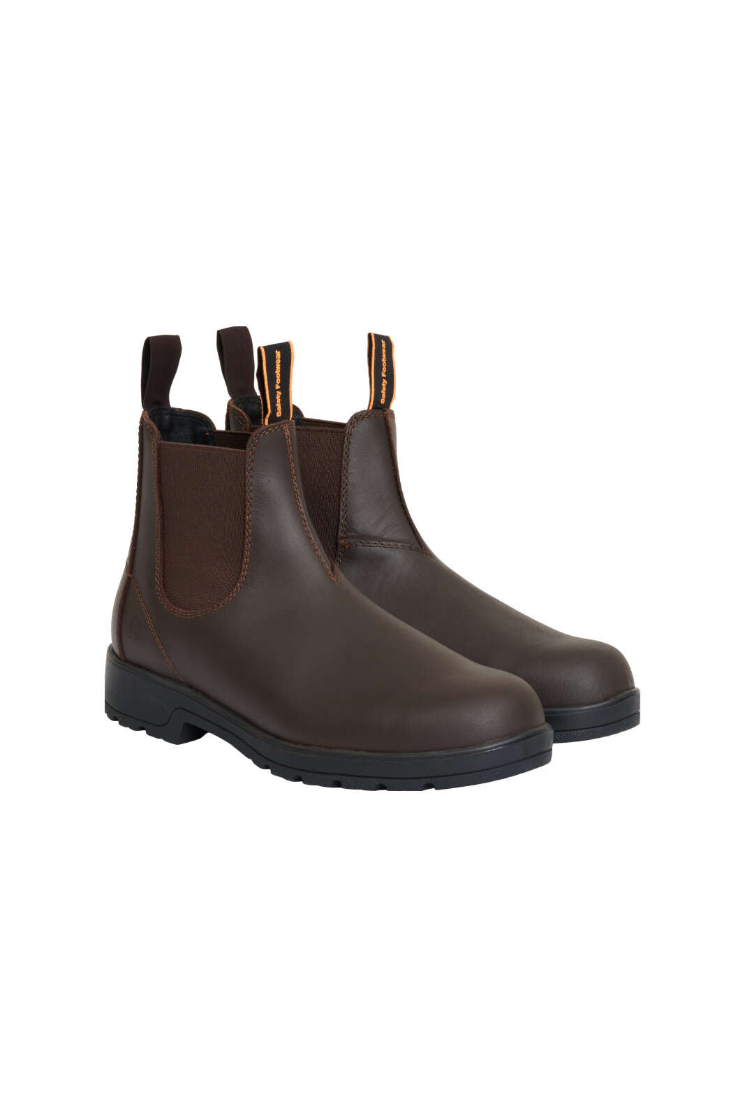 Equipage Vesper Riding boots with steel toe, brown