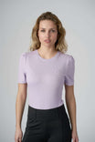 Equipage Alexa kurzärmeliges Glanz-T-Shirt