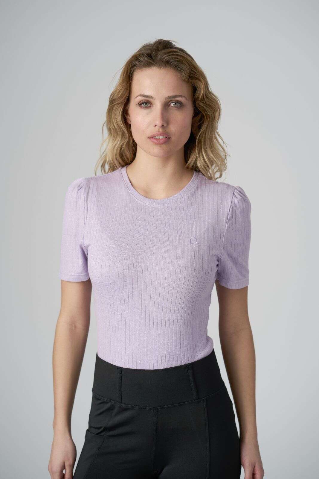 Equipage Alexa kortærmet glimmer t-shirt