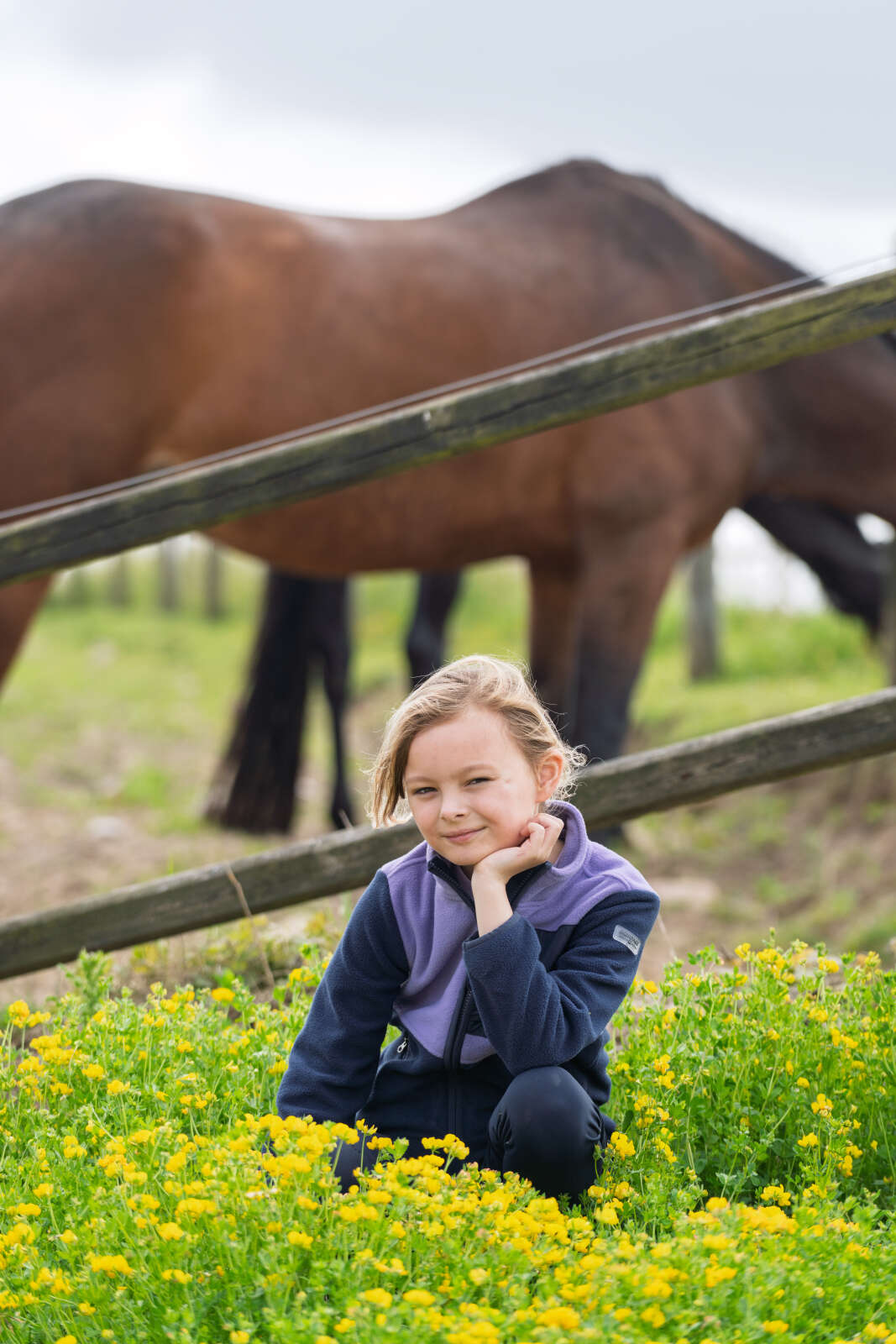 Equipage Allison Fleecejacke für Kinder