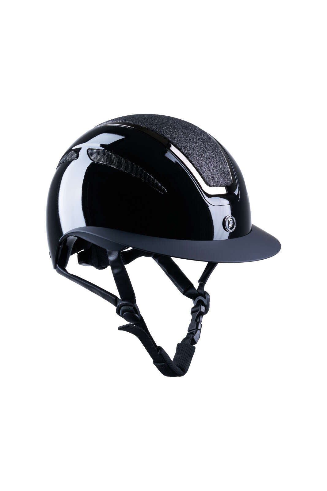Equipage Guardian ridehjelm Glossy, Glitter top