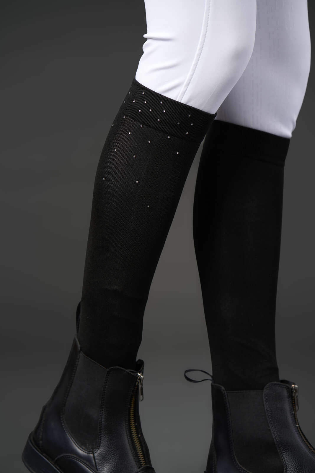 Equipage rhinestone socks