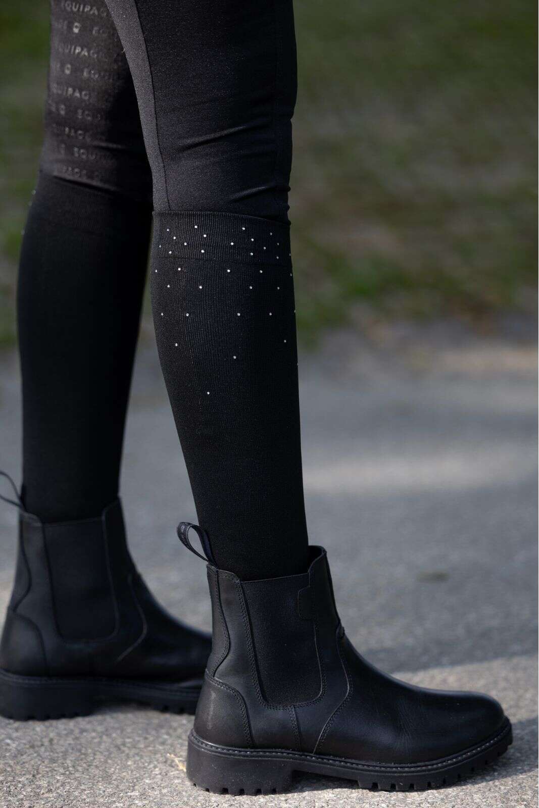 Equipage strumpor med strass