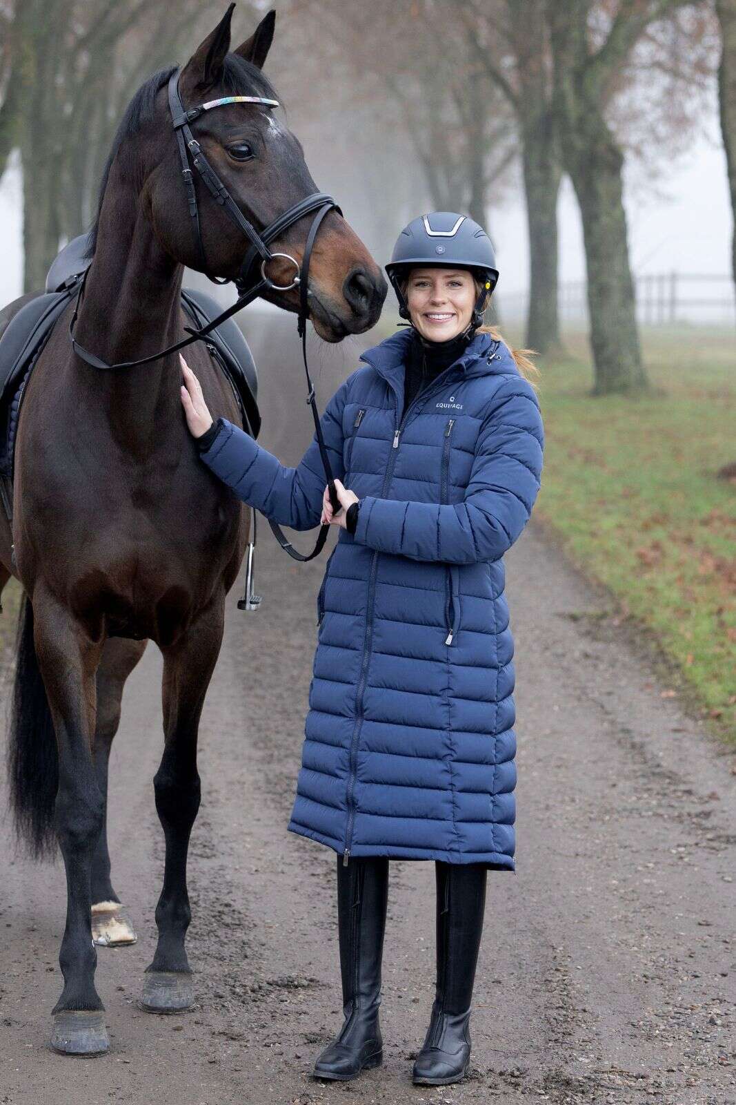 Equipage Candice 2.0 long riding jacket