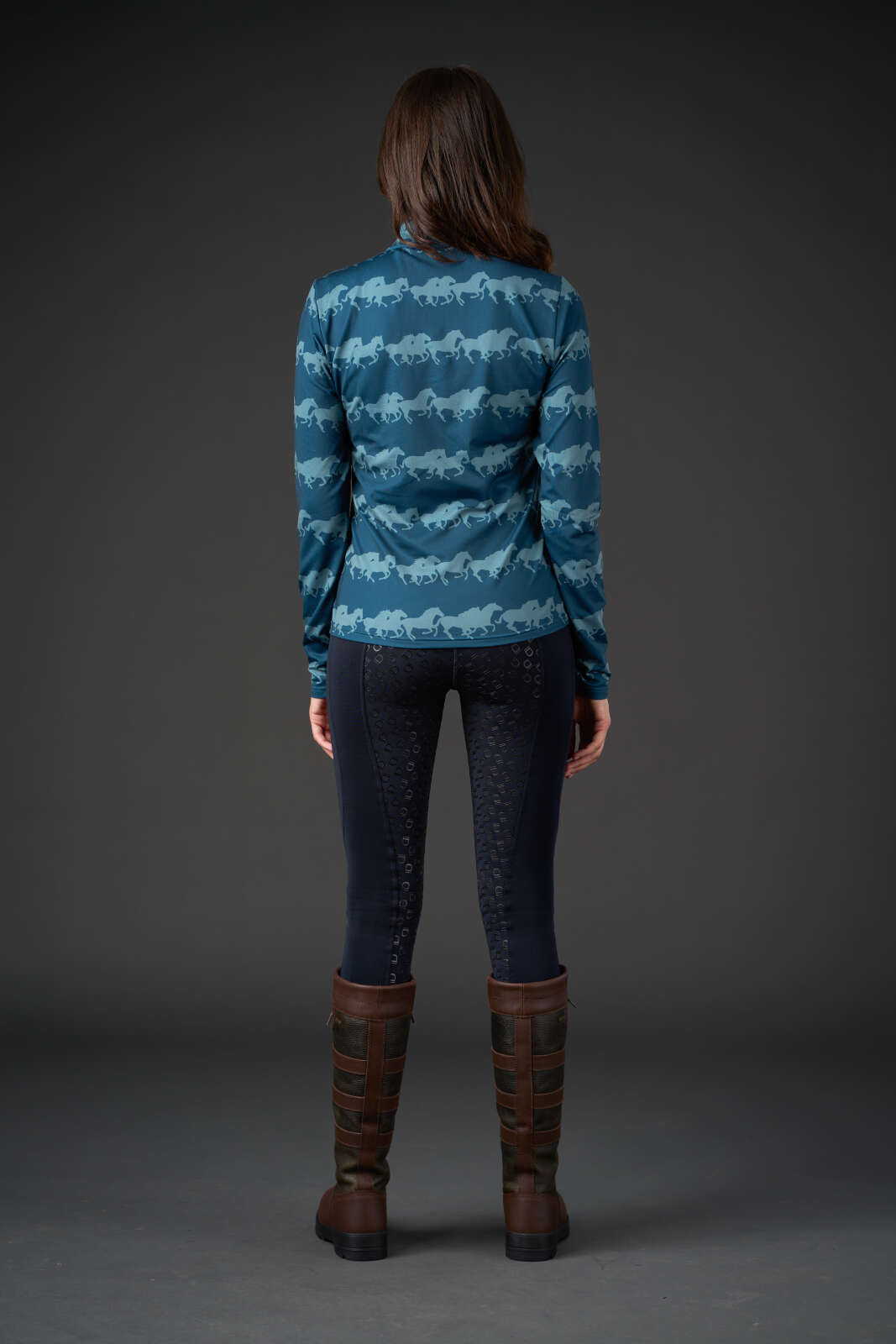 Equipage Montana langærmet trøje, half zip