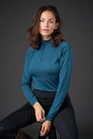 Equipage Redmond long sleeve half-zip shirt