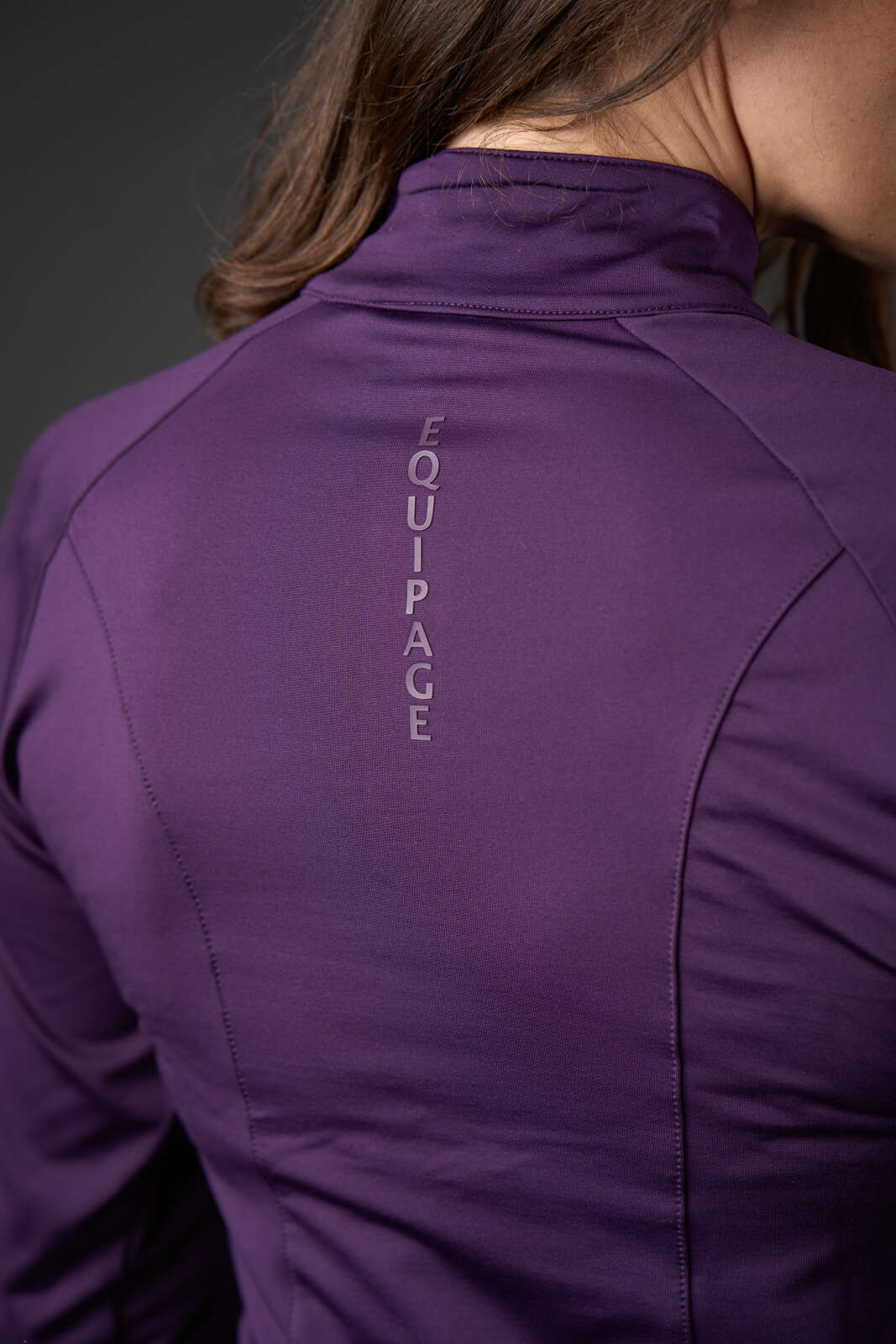 Equipage Redmond långärmad tröja, half-zip