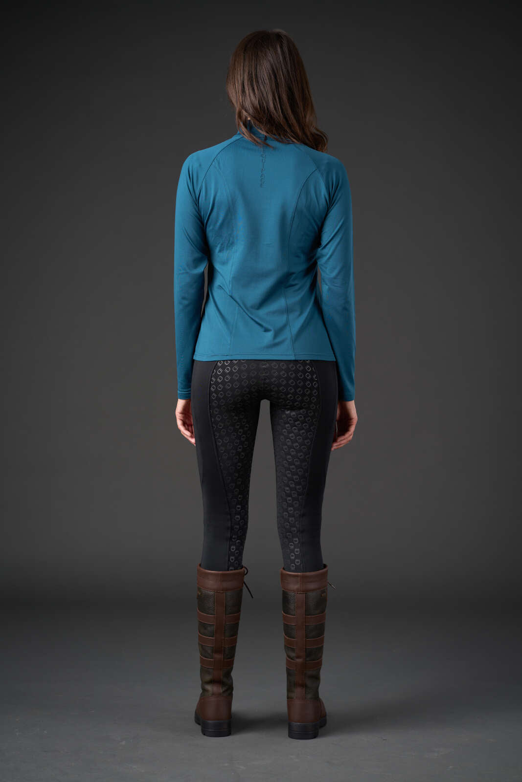 Equipage Redmond langærmet trøje, half zip